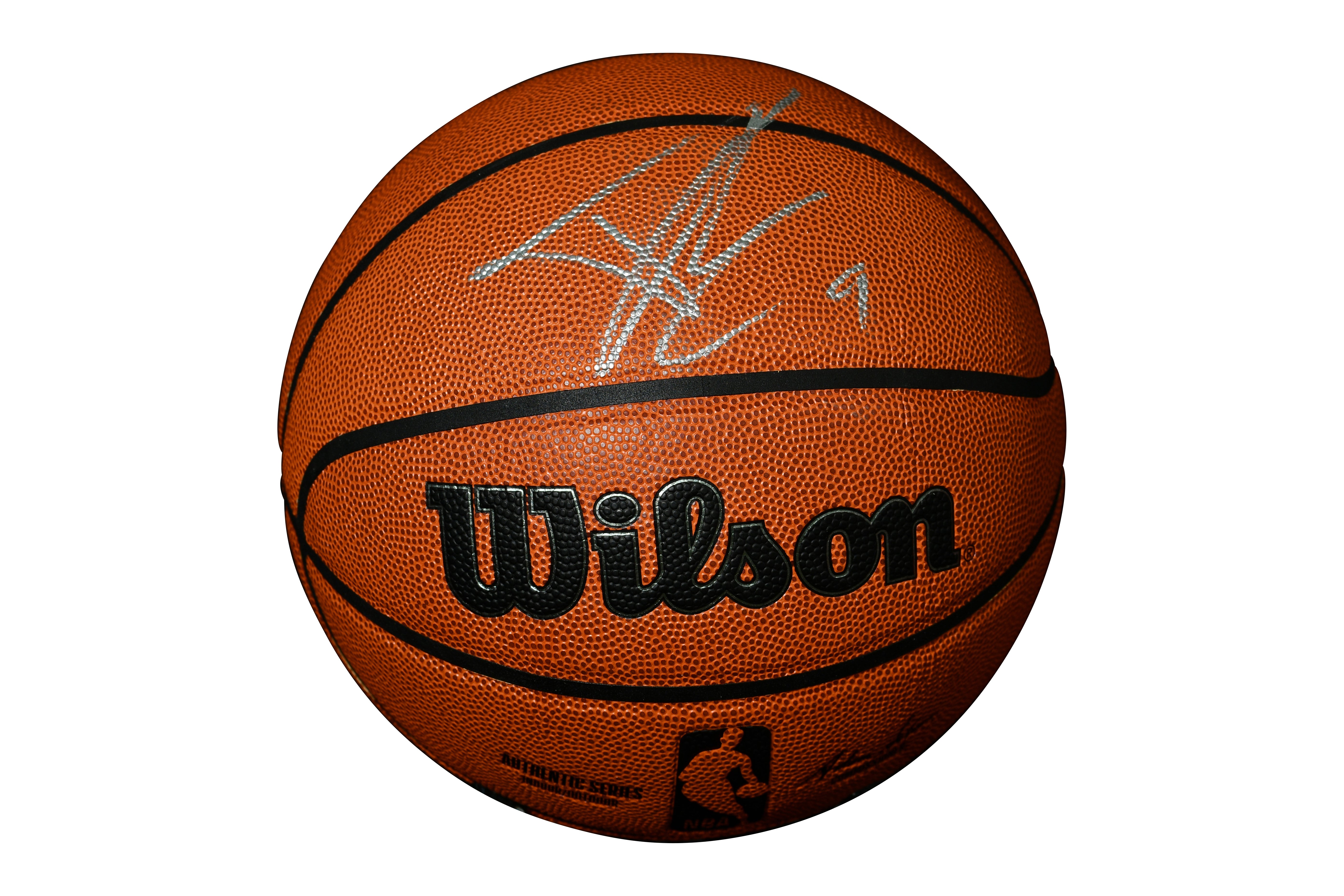 TONY PARKER SIGNED NBA BASKETBALL
