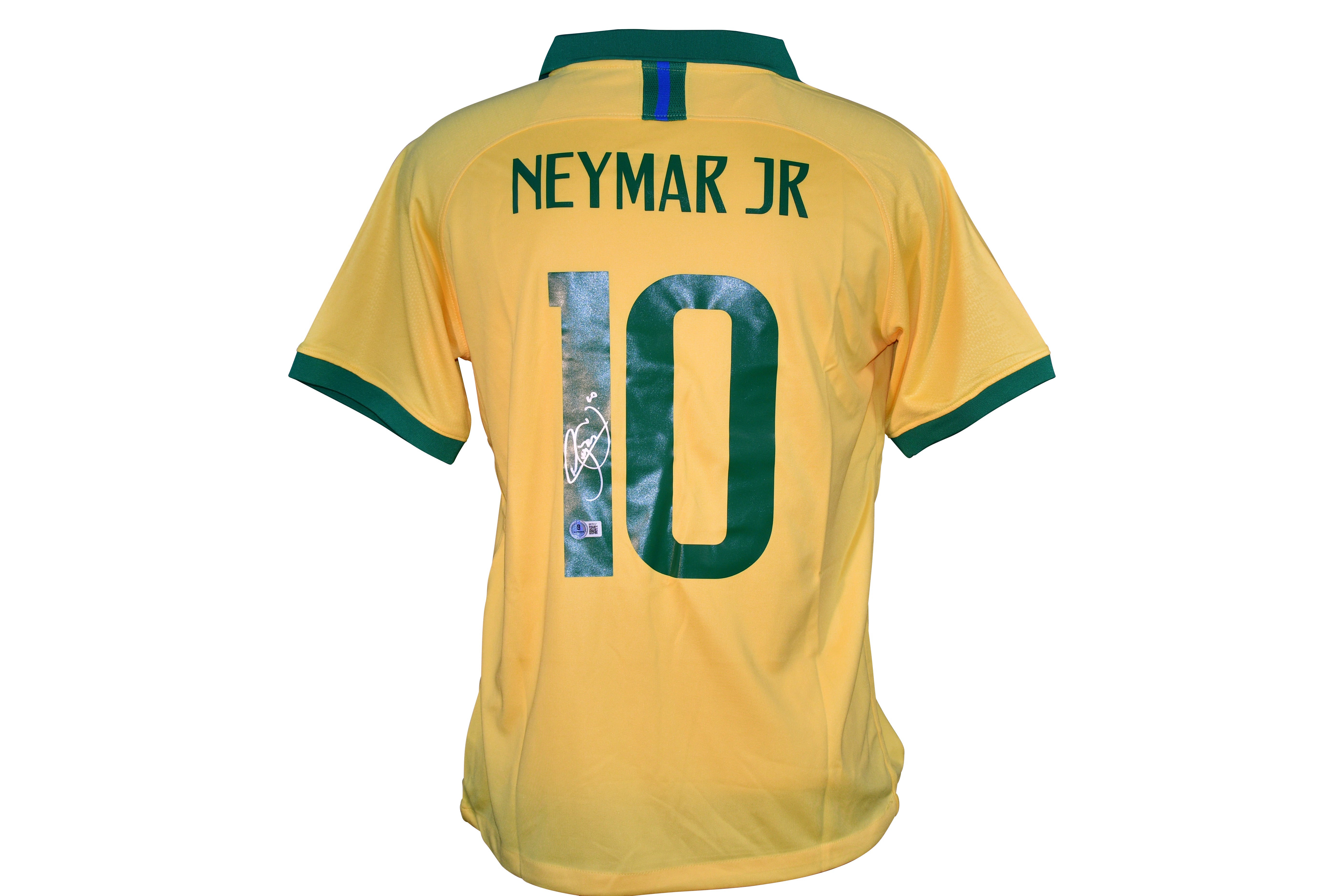 Neymar Jr. Signed Brazil Nike Authentic Jersey