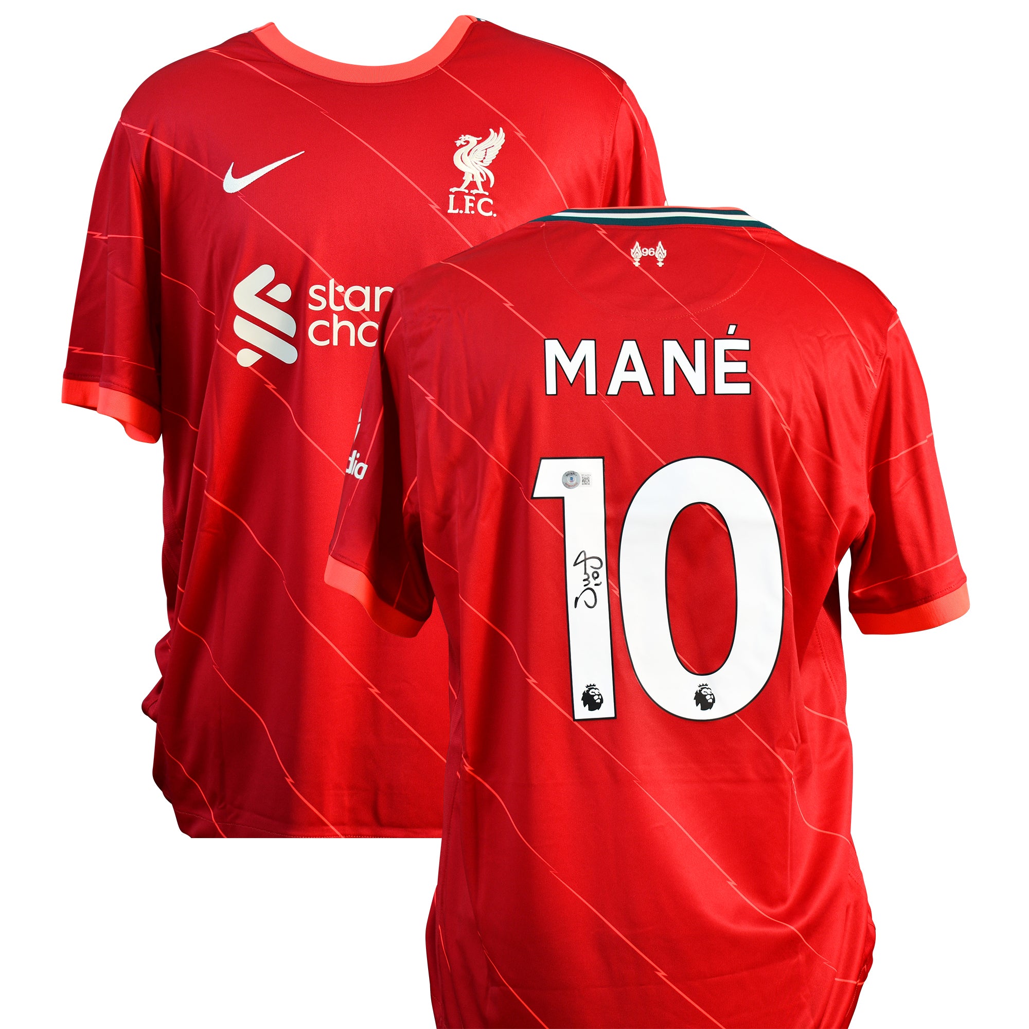 Sadio Mane Signed Liverpool Jersey