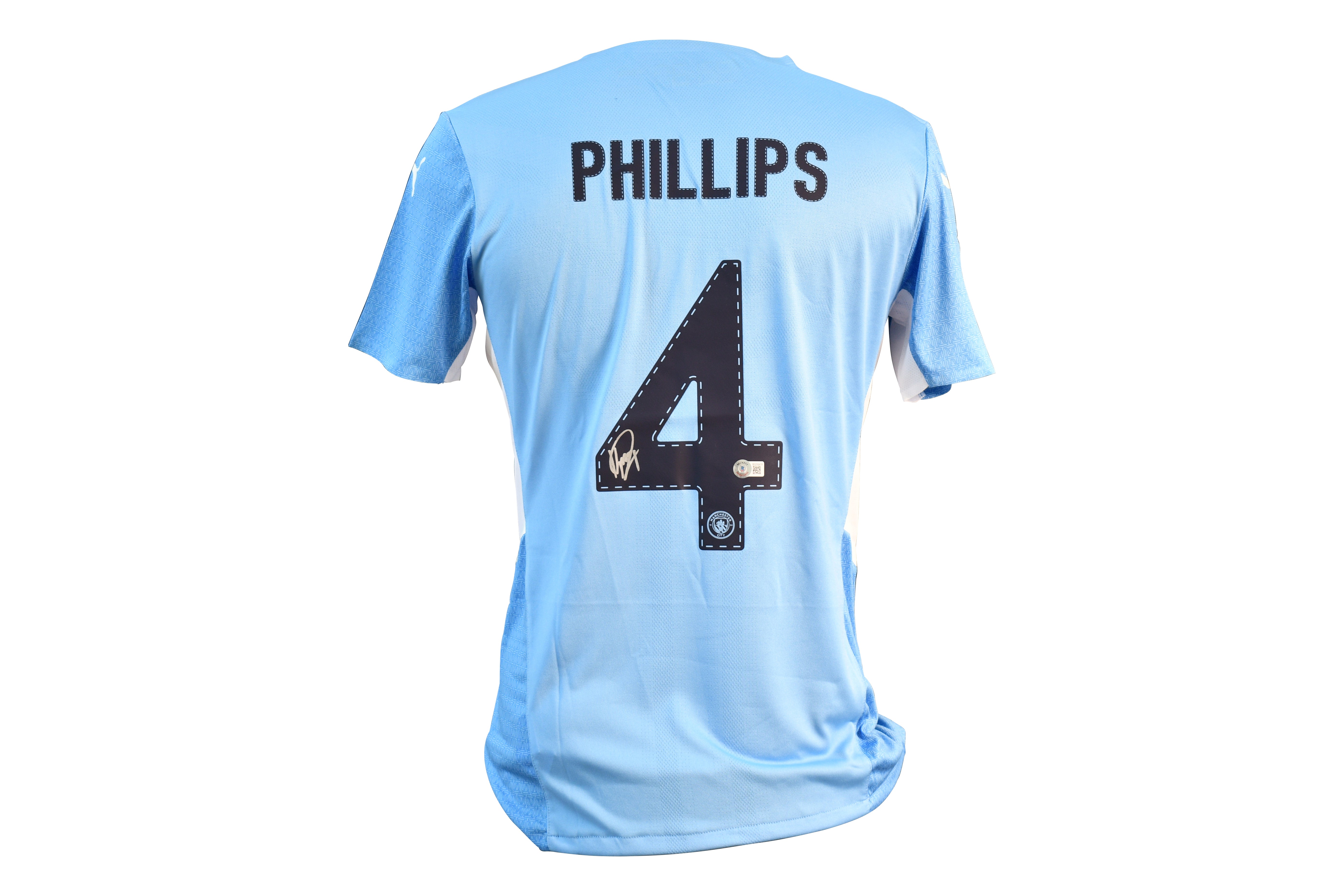 Kalvin Phillips Signed Manchester City Puma Authentic Jersey