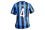 Javier Zanetti Signed Home Champions League Final 2010 Inter Milan Jersey, Certified by Beckett authentic-signatures Footb...