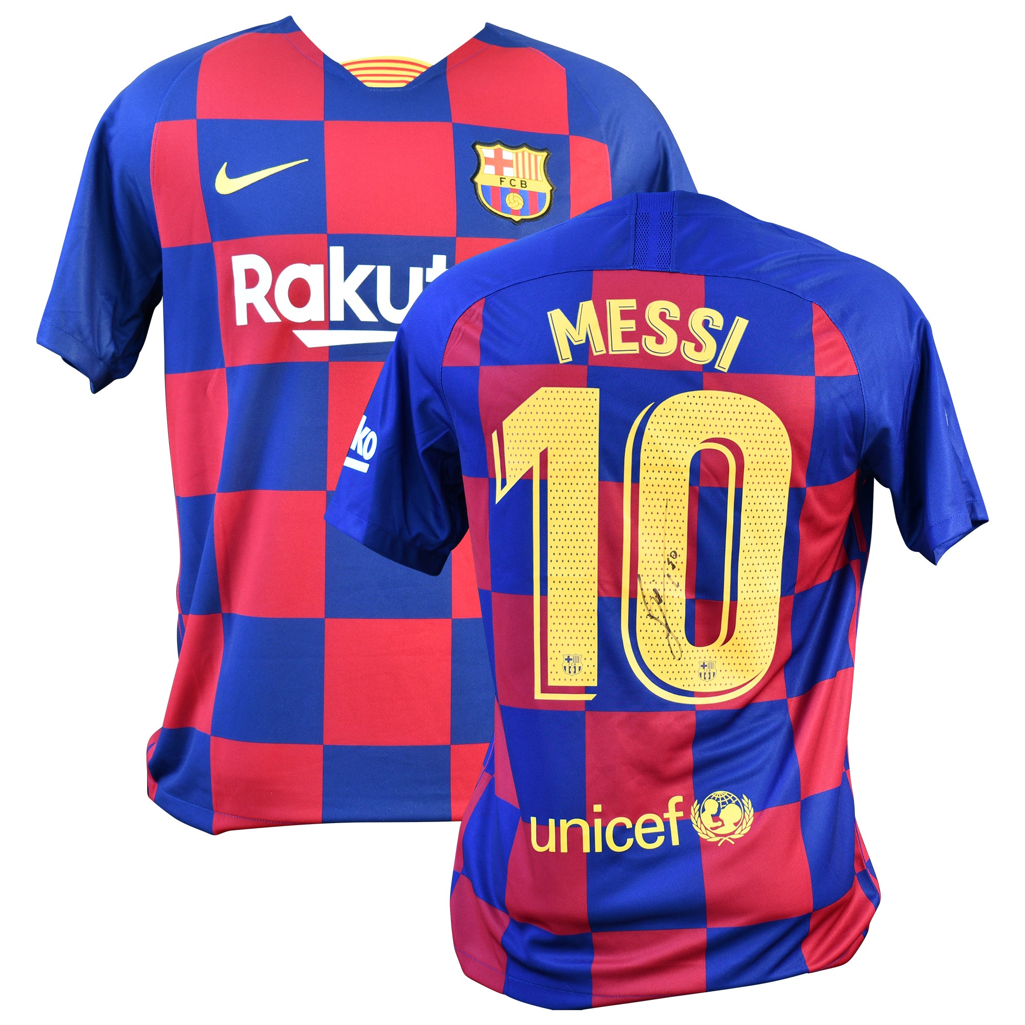 Lionel Messi Signed Barcelona Nike Jersey