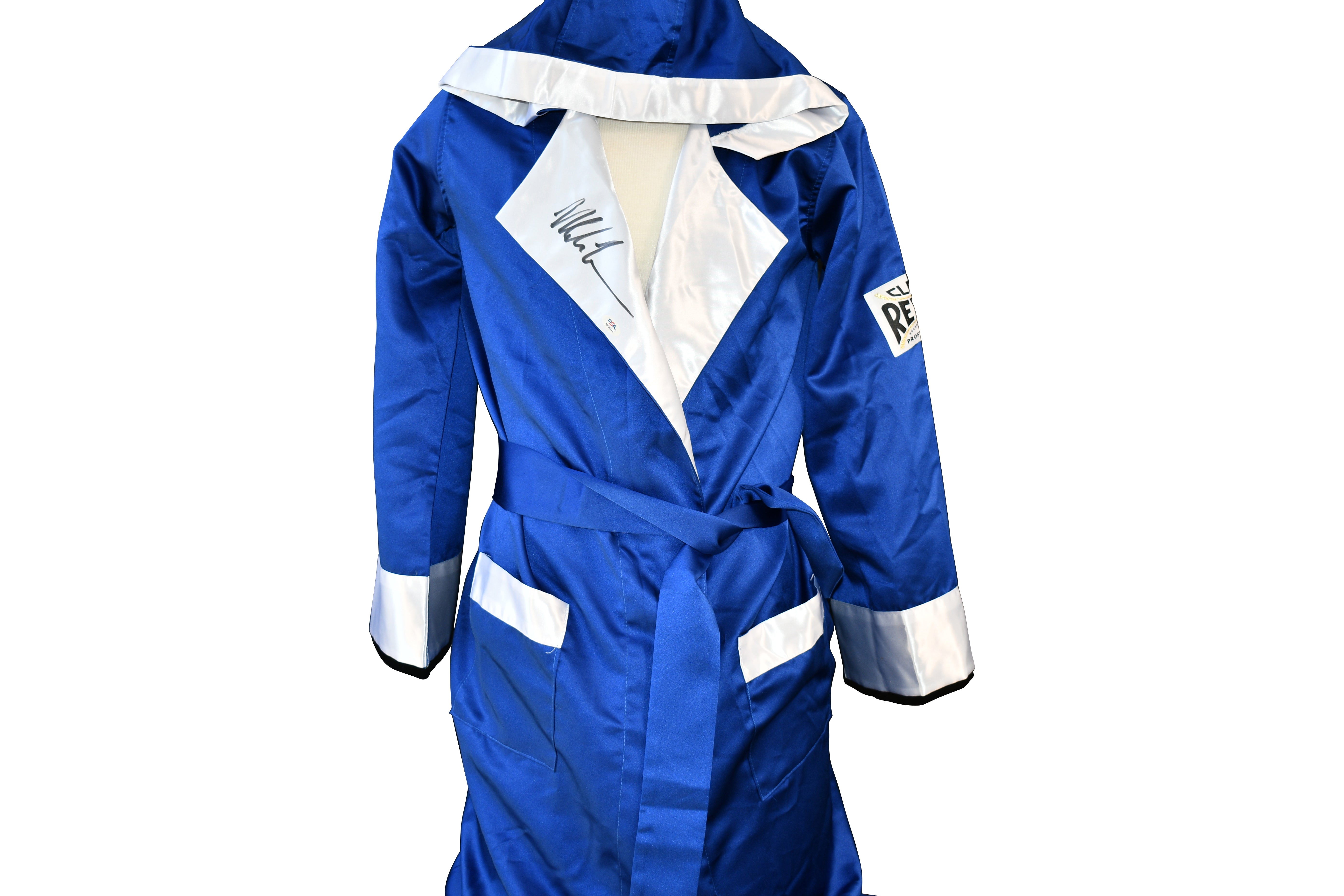 Mike Tyson Signed Cleto Reyes Boxing Robe