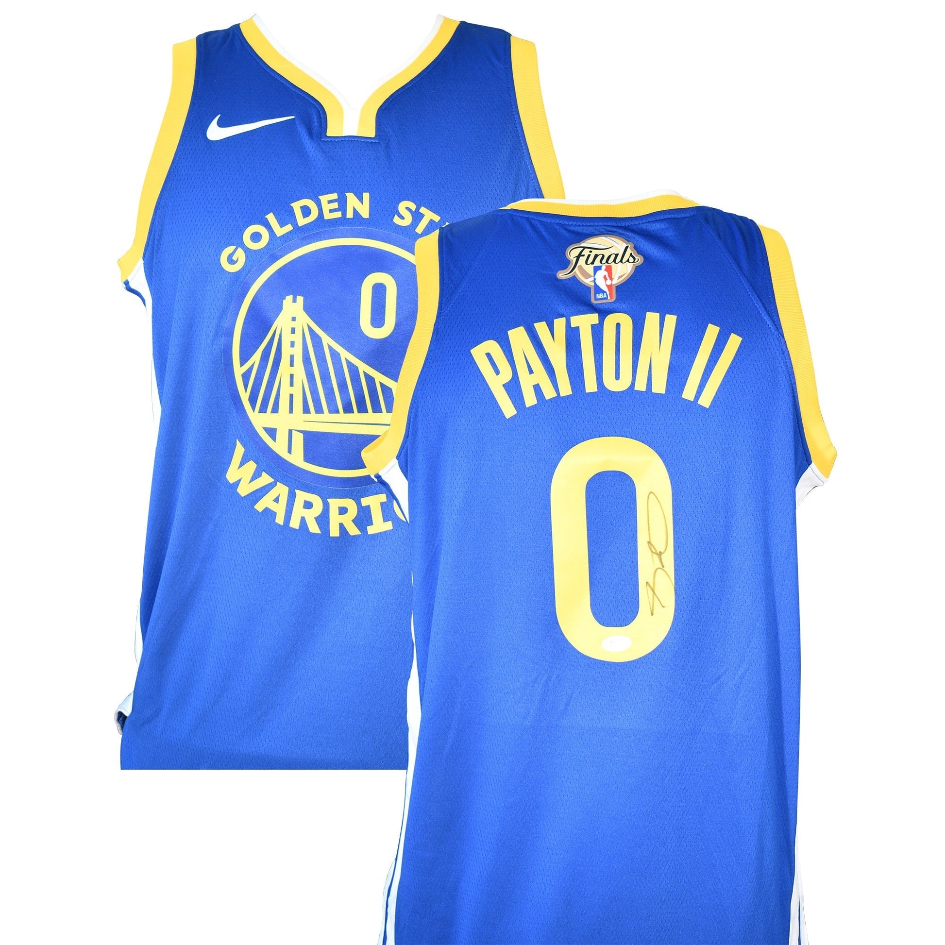 Gary Payton II Signed Golden State Warriors AuthenticJersey Certified by PSA authentic-signatures