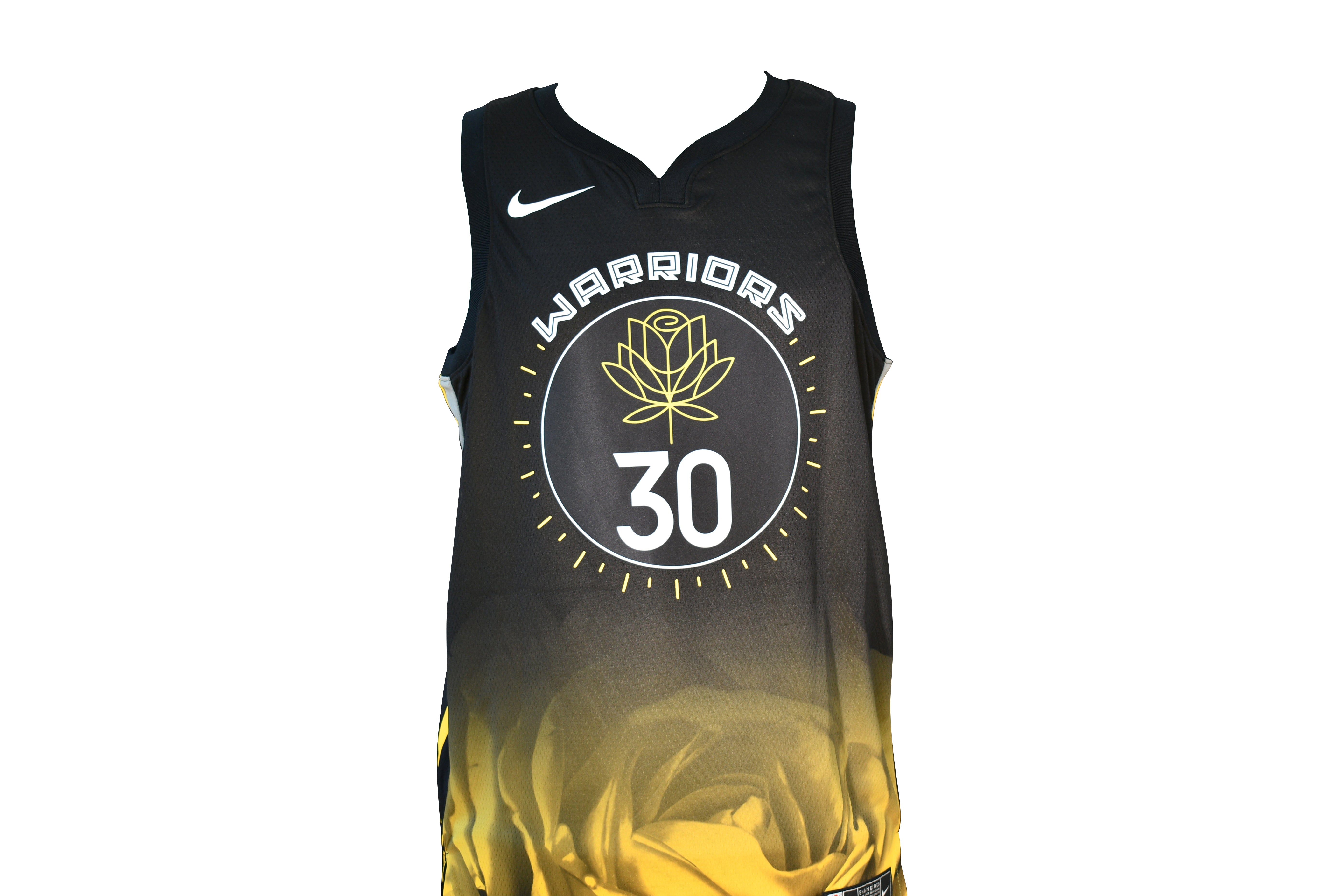 Stephen Curry Signed Warriors Authentic Nike Jersey