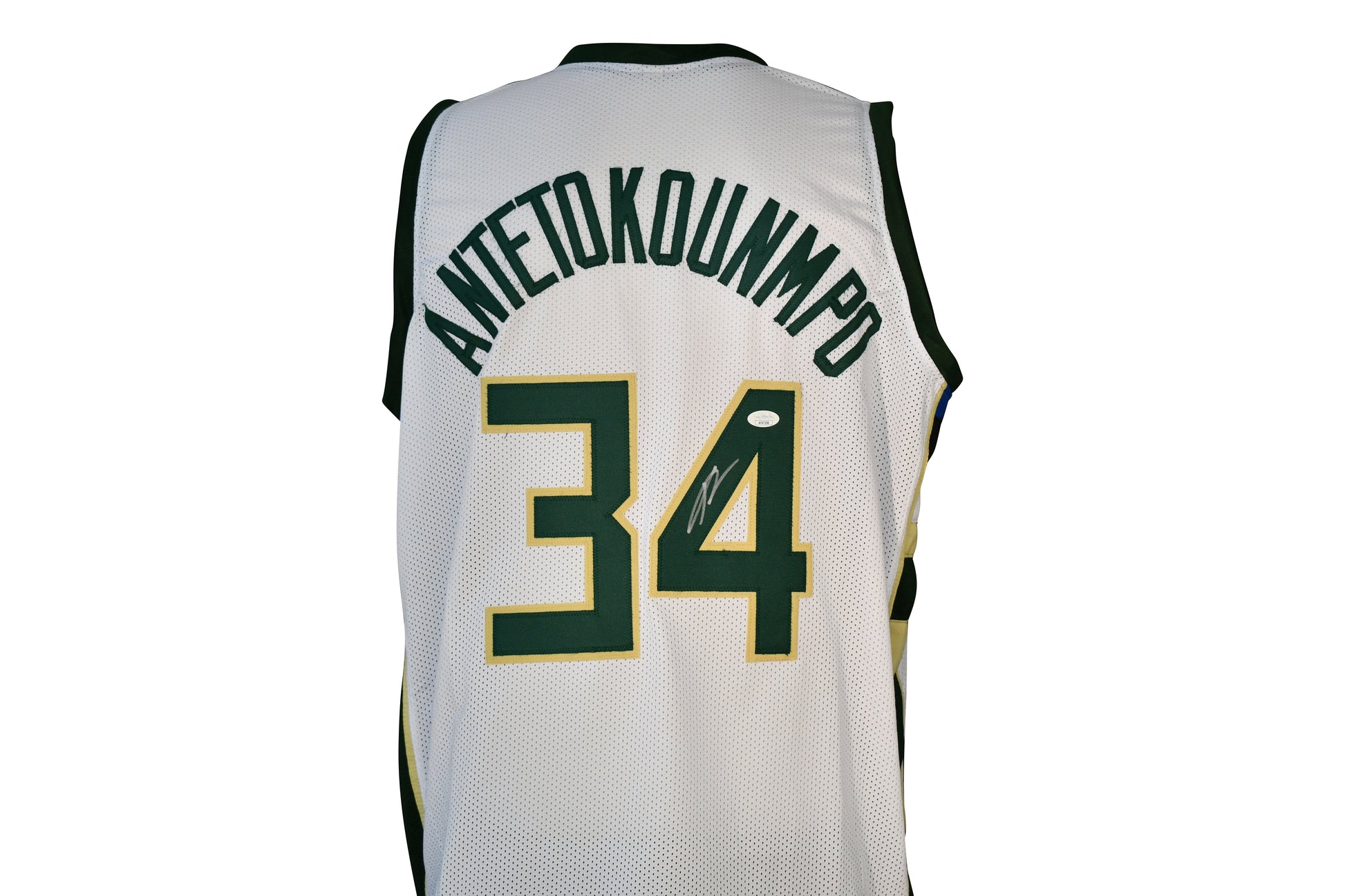 Giannis Antetokounmpo signed Milwaukee Bucks jersey authentic-signatures