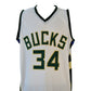Giannis Antetokounmpo signed Milwaukee Bucks jersey authentic-signatures