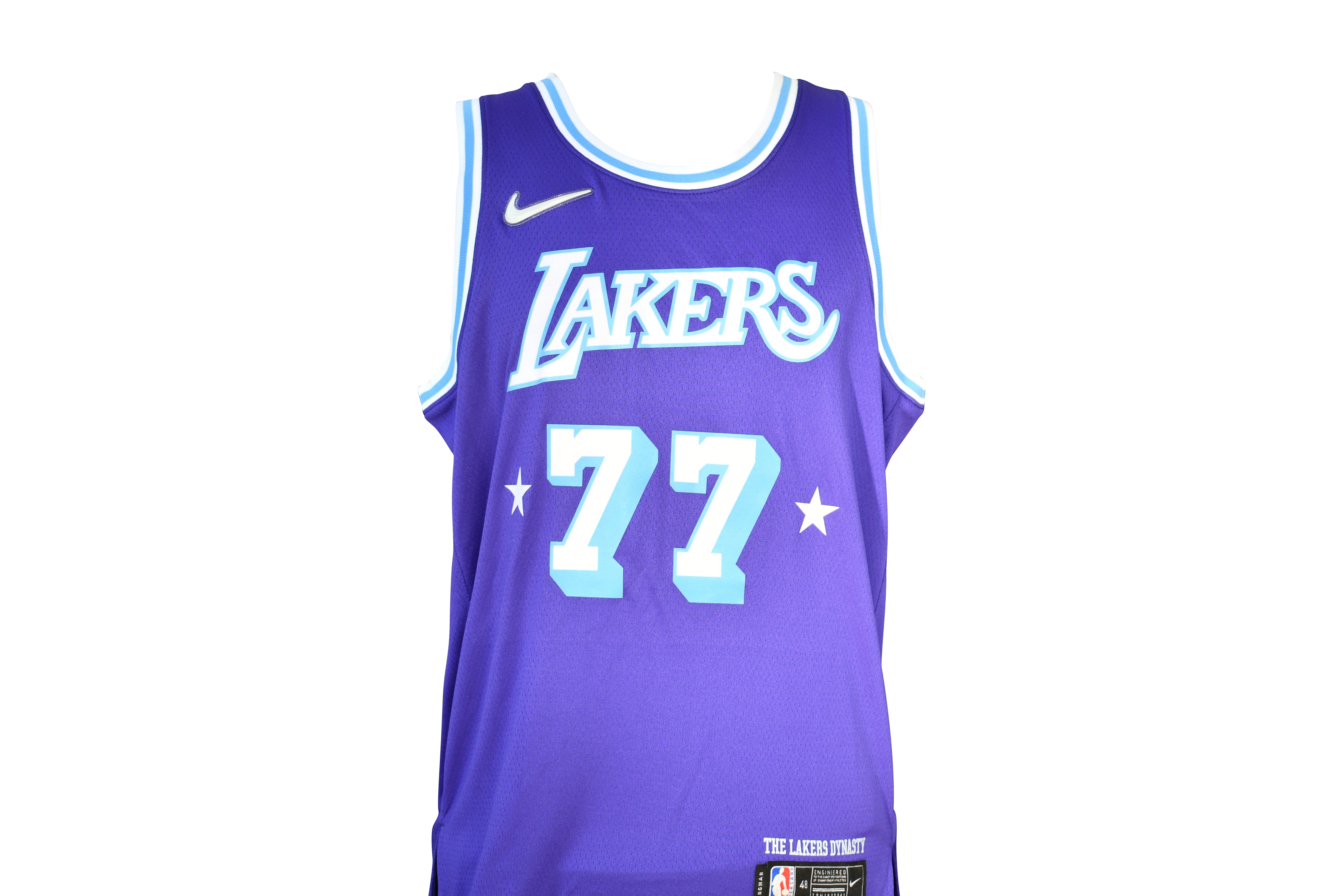 Luka Dončić Signed Lakers Authentic Nike Swingman Jersey