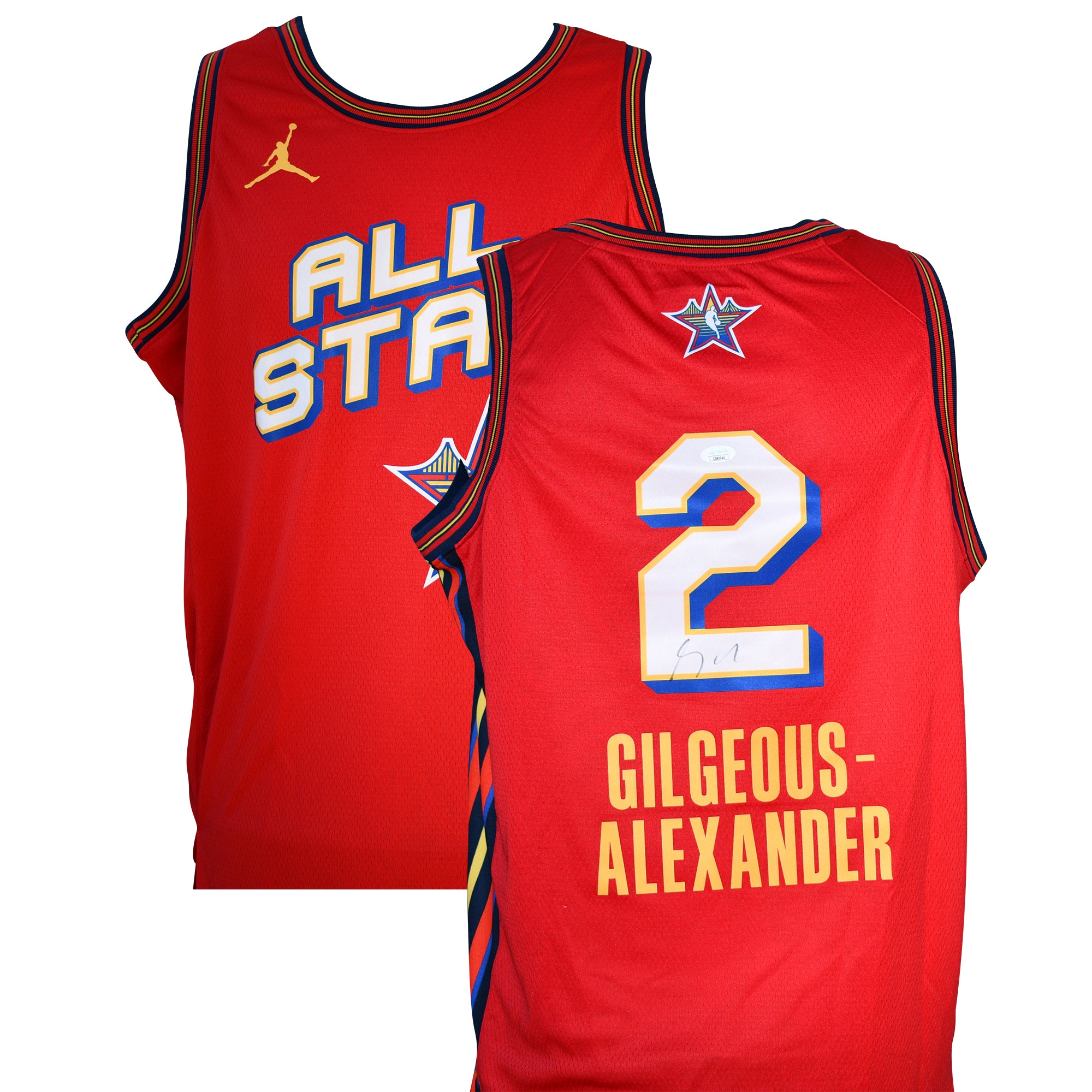 Shai Gilgeous-Alexander Signed 2024 All-Star-Game Jersey