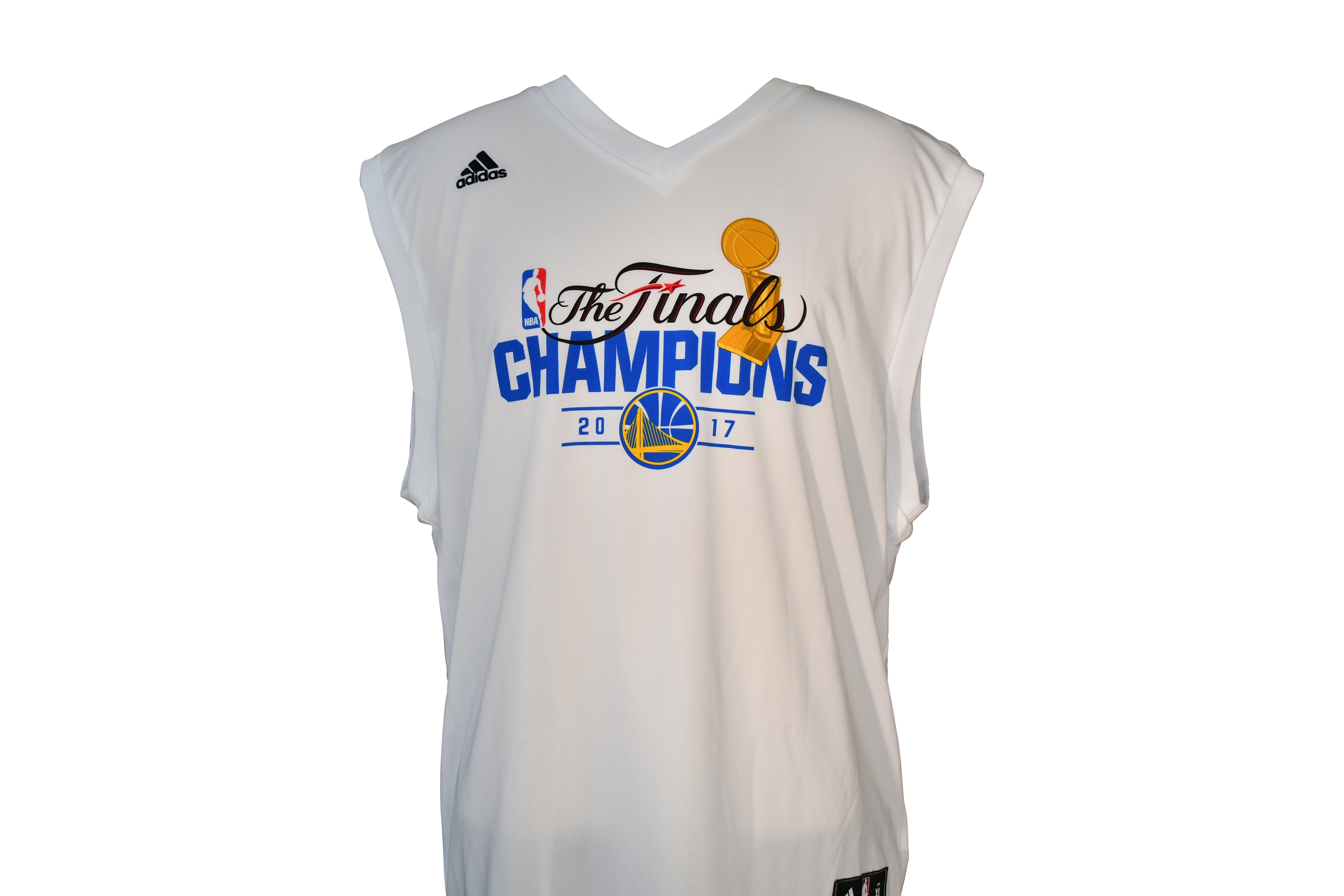 Stephen Curry Signed Warriors 2017 Champions Adidas Jersey