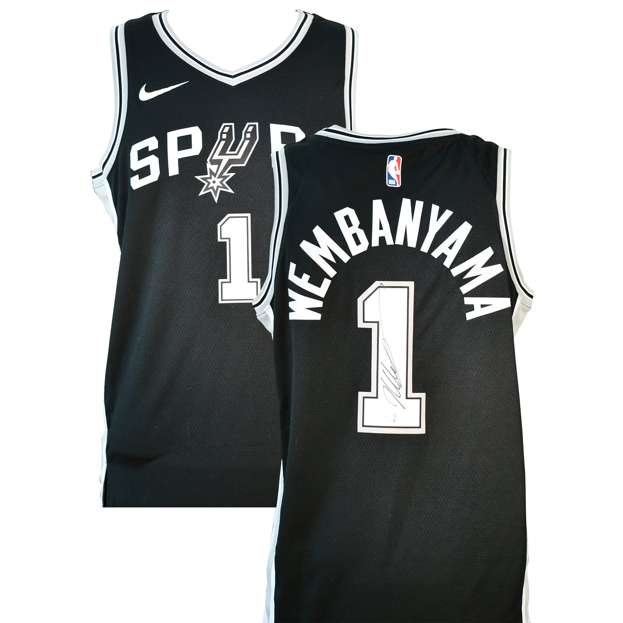 Victor Wembanyama Signed Spurs Jersey