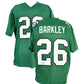 Saquon Barkley Signed Eagles Jersey. Certified by BECKETT authentic-signatures