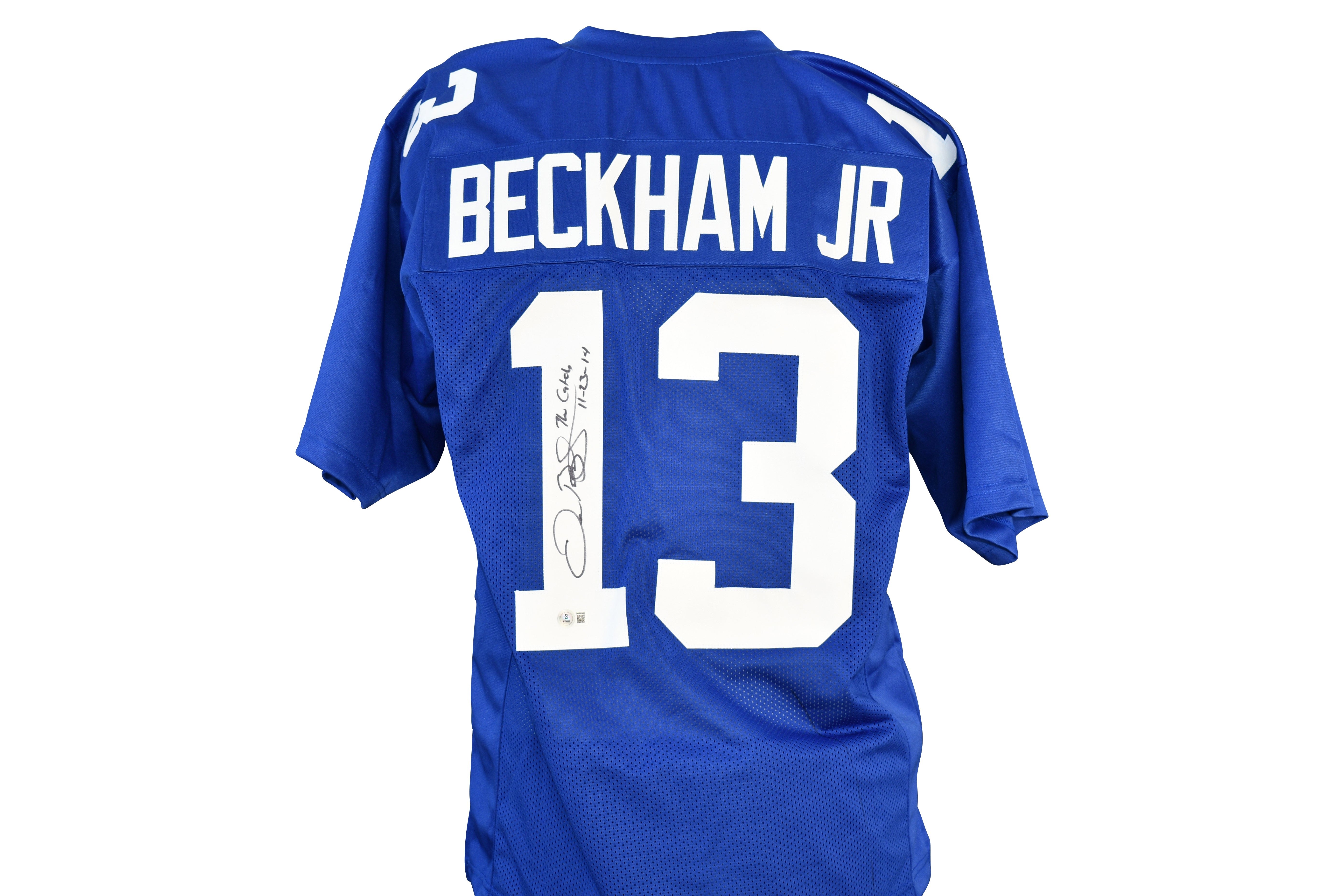Odell Beckham Jr. Signed Jersey "The Catch 11-23-14"