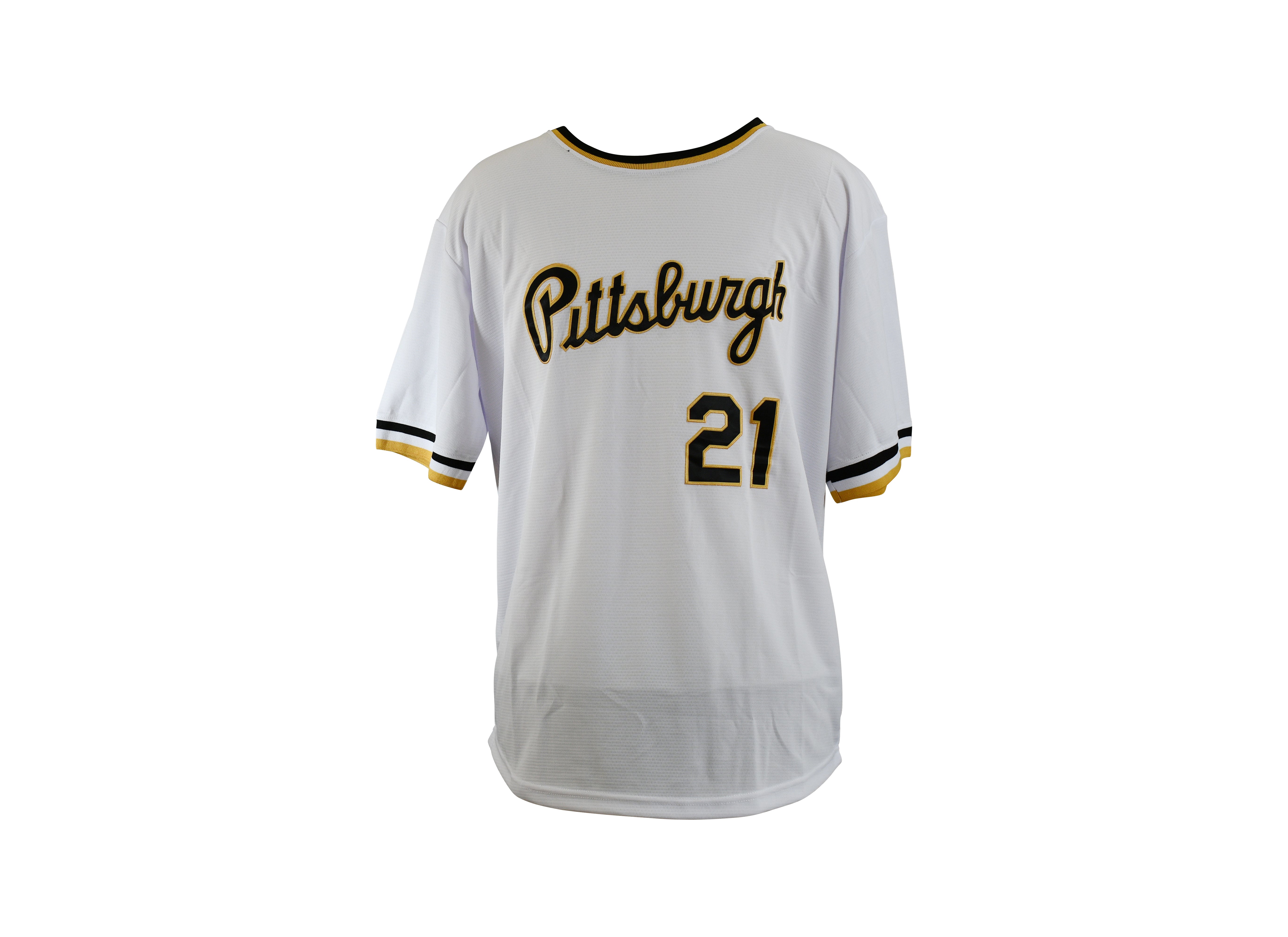 Roberto Clemente Jr. Signed Pittsburg Pirates Jersey Inscribed "The Great One"