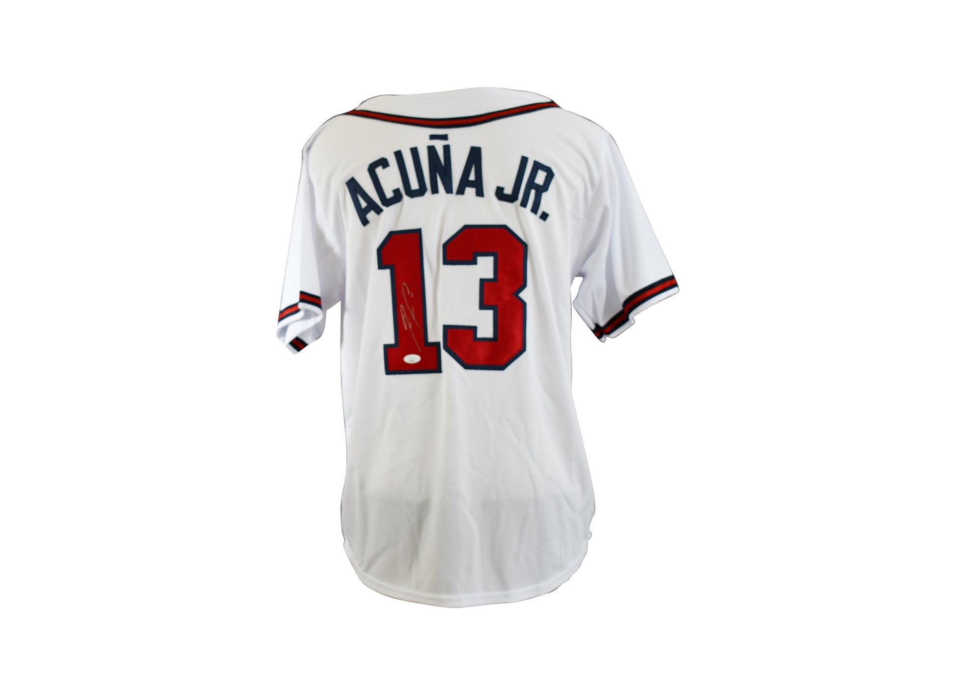 Ronald Acuña Jr. Signed Atlanta Braves Jersey.certified by JSA authentic-signatures
