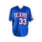Jose Canseco Signed Texas Rangers Jersey Certified by Beckett authentic-signatures