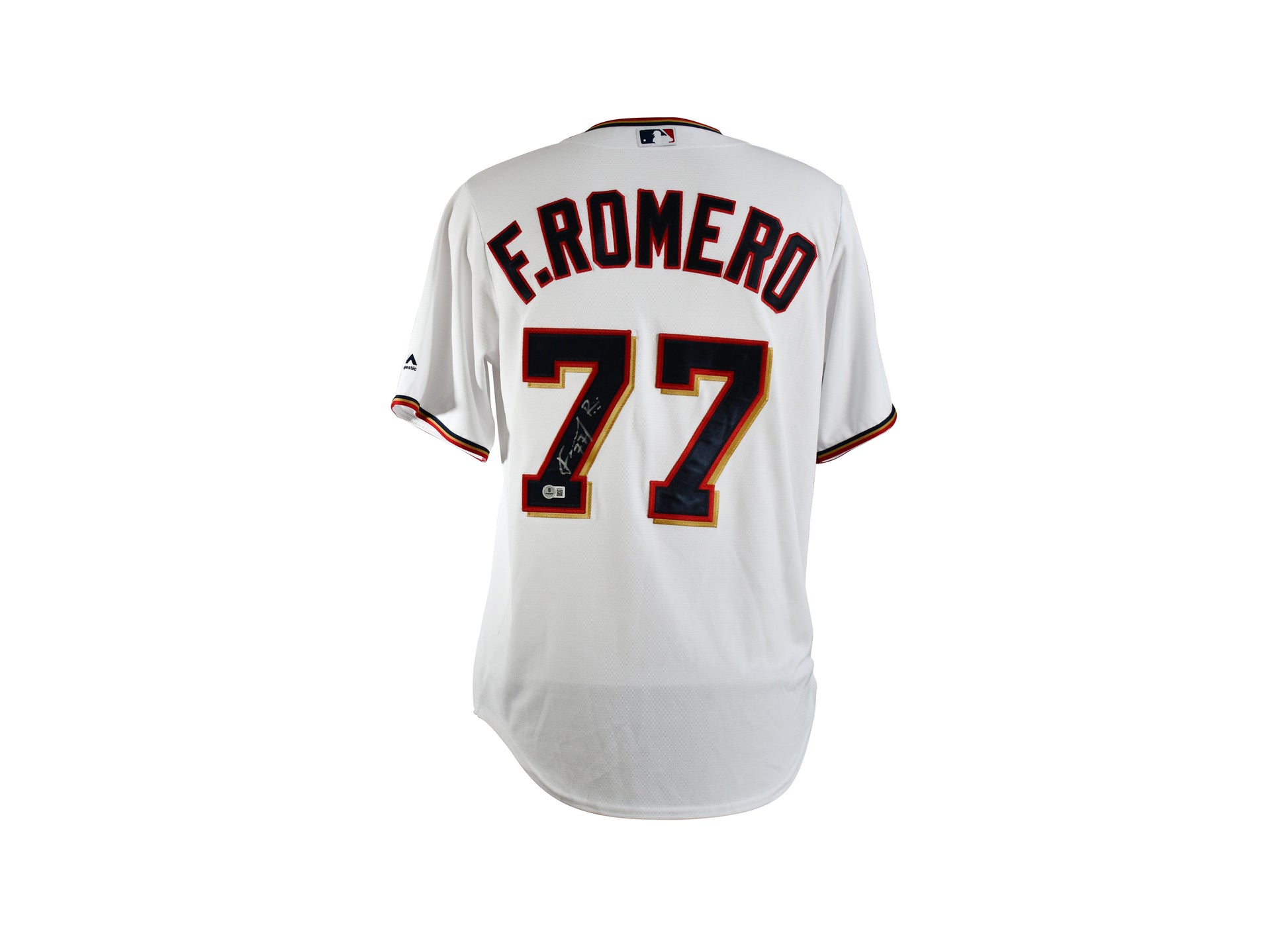 Fernando Romero Signed Minnesota Twins Majestic Authentic Jersey authentic-signatures