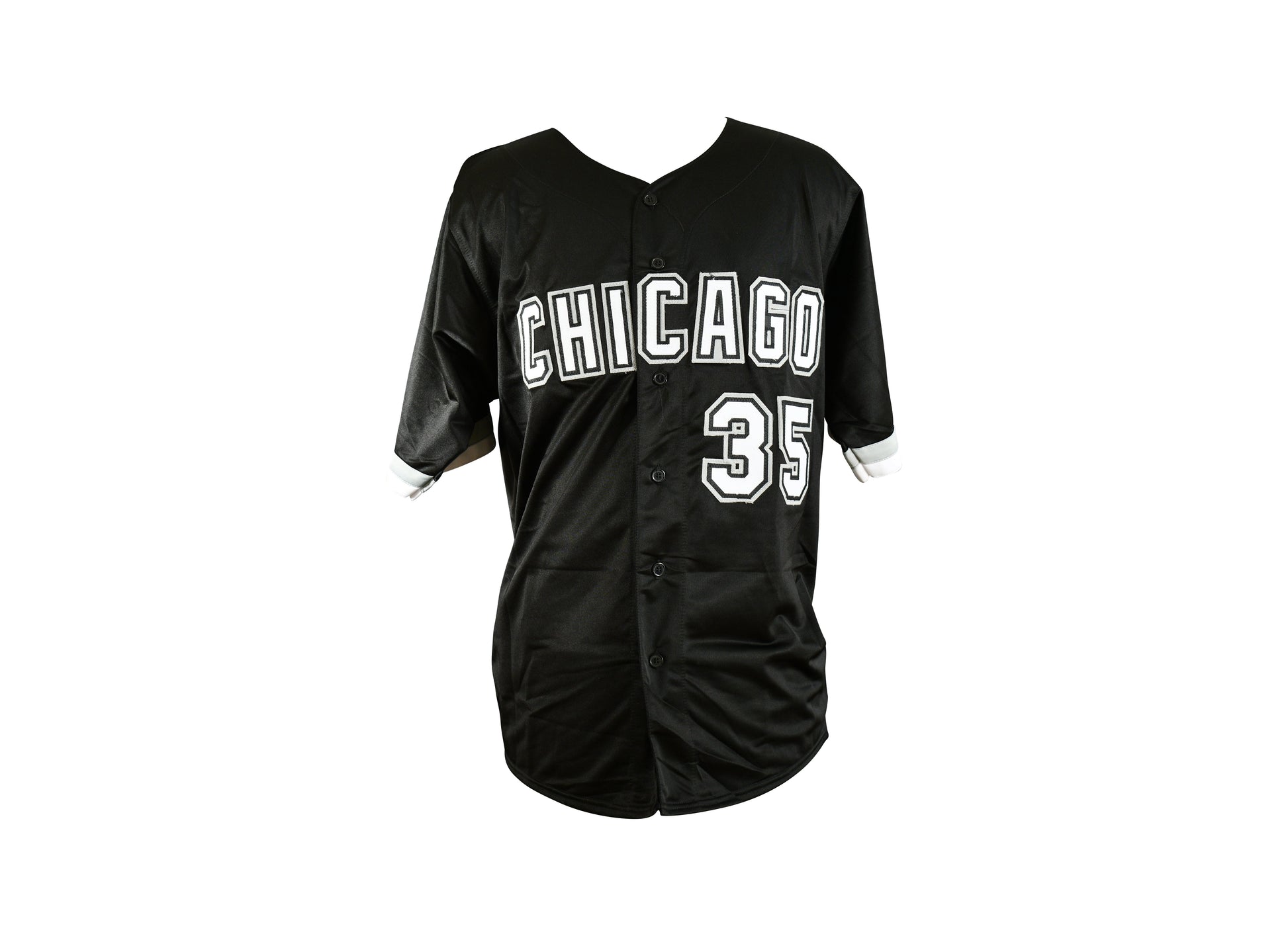Frank Thomas Signed Chicago White Sox Career Stat Jersey authentic-signatures