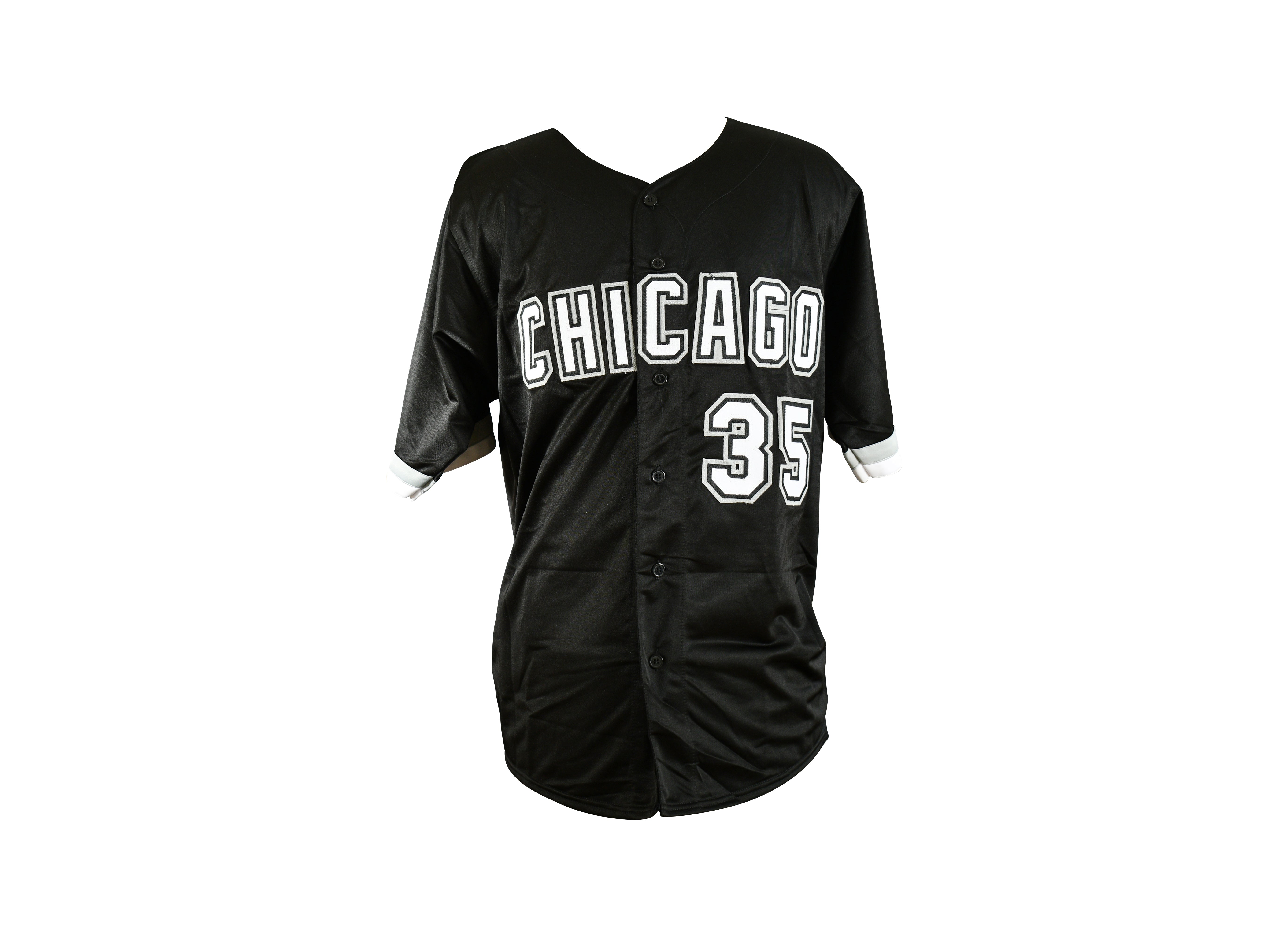 Frank Thomas Signed Chicago White Sox Career Stat Jersey