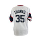 Frank Thomas Signed Chicago White Sox Jersey Inscribed "HOF 2014".Certified by beckett authentic-signatures