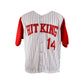 Pete Rose Signed Philadelphia Phillies Jersey Inscribed "Hit King".Certified by JSA & Rose authentic-signatures
