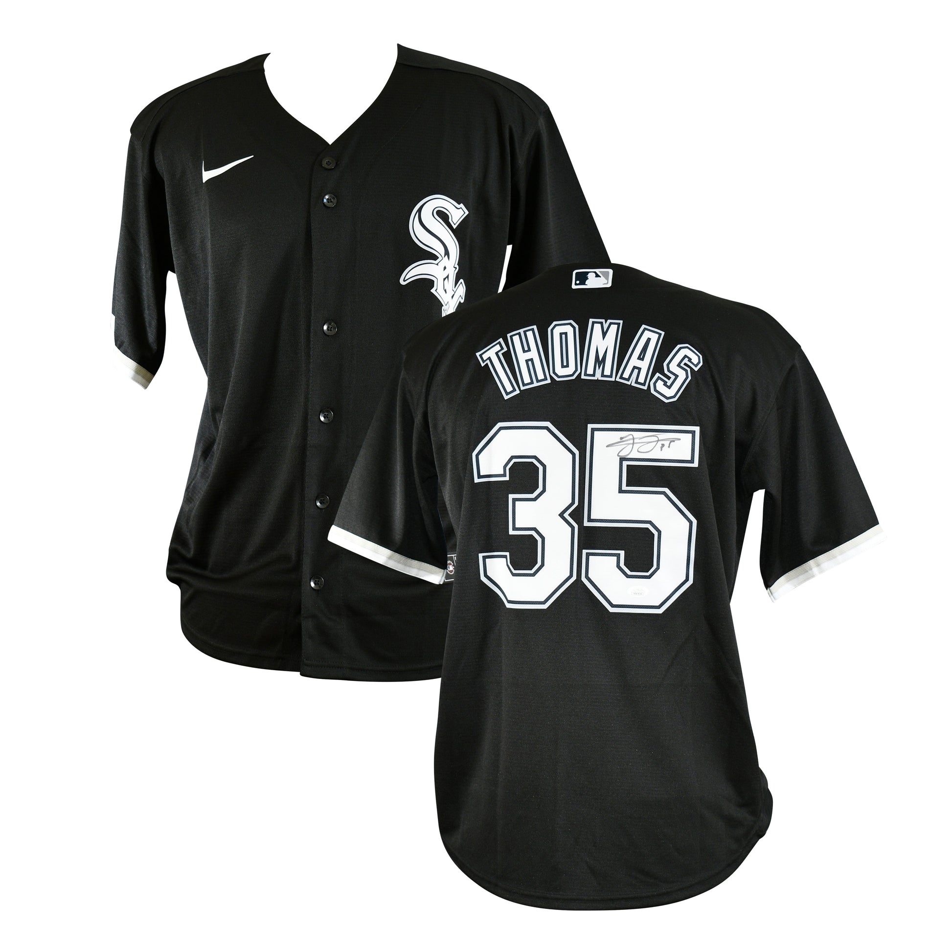 Frank Thomas Signed Chicago White Sox Nike Authentic Jersey. Certified by JSA authentic-signatures