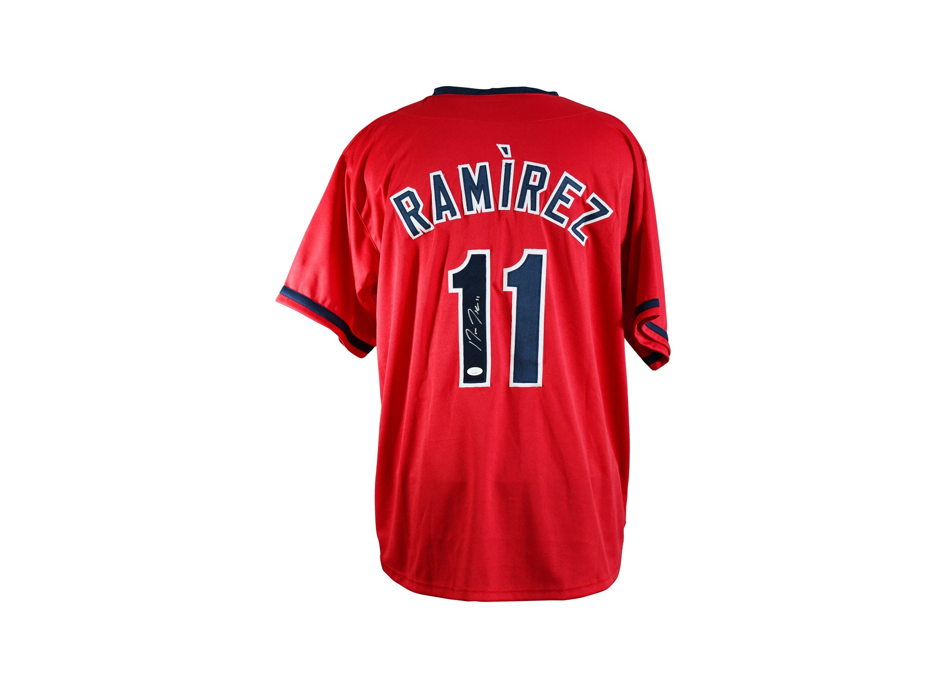 Jose Ramírez Signed Cleveland Guardians Jersey certified by JSA authentic-signatures