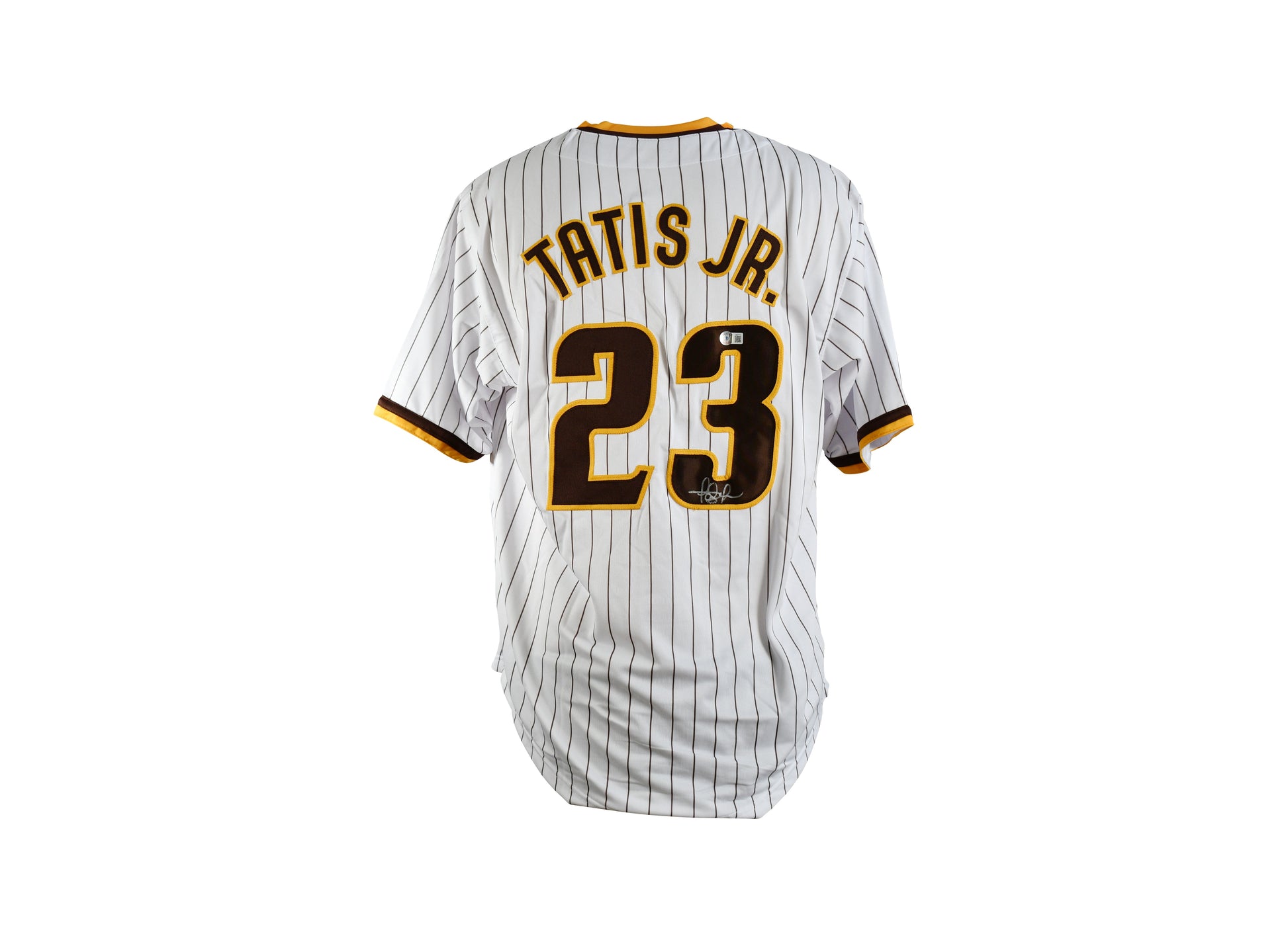 Fernando Tatis Jr. Signed San Diego Padres Jersey.Certified by beckett authentic-signatures