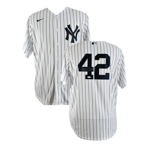 Mariano Rivera Signed New York Yankees Authentic Jersey with 2013 Commemorative Patch "100% Unanimous Certified by JSA authentic-signatures