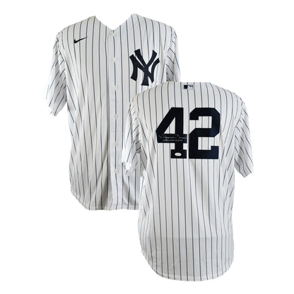 Mariano Rivera Signed New York Yankees Authentic Jersey with 2013 Commemorative Patch "100% Unanimous Certified by JSA authentic-signatures