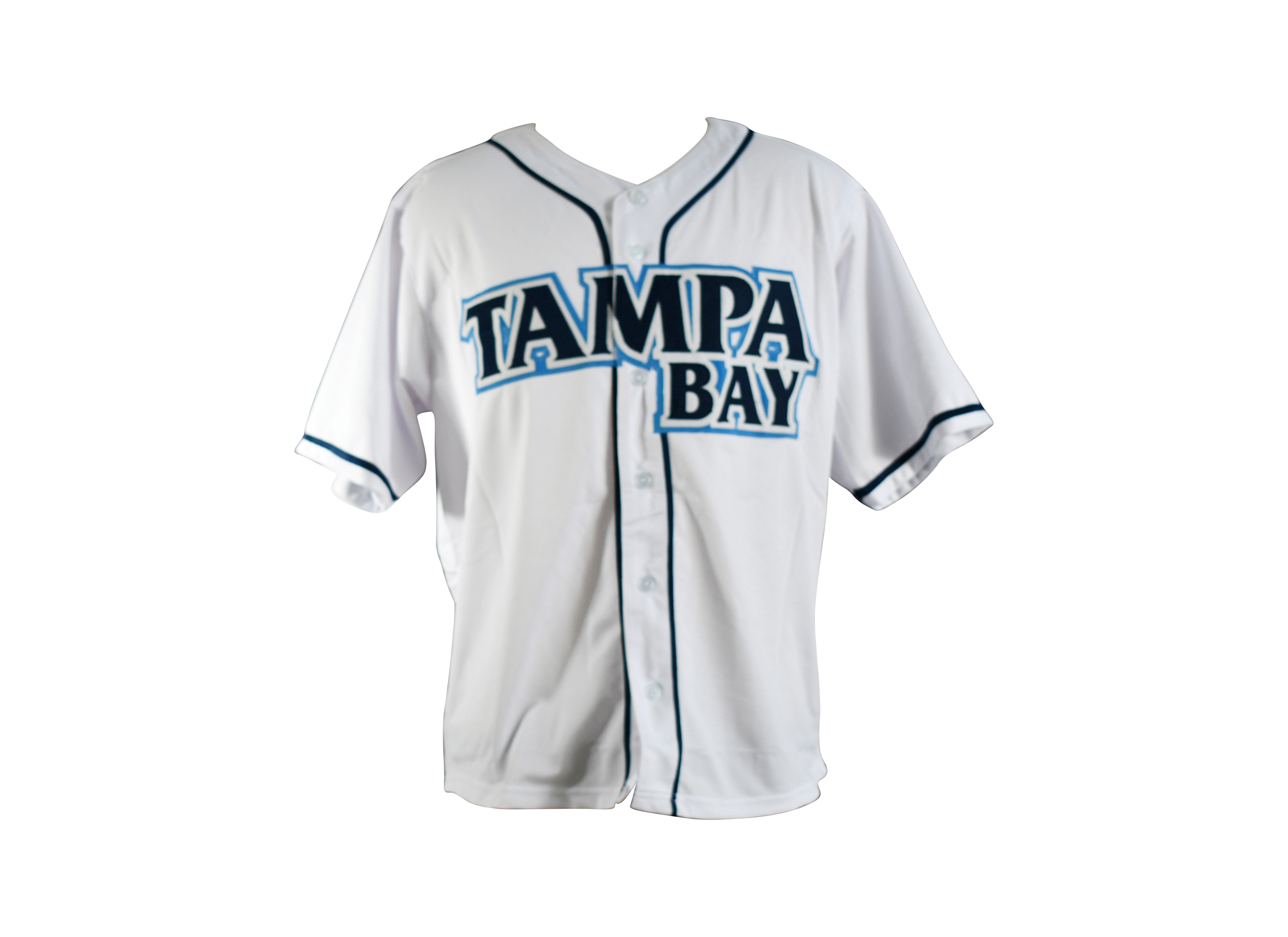 Wander Franco Signed Tanpa Bay Rays Jersey