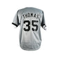 Frank Thomas Signed Grey White Sox Jersey.Certified by beckett authentic-signatures