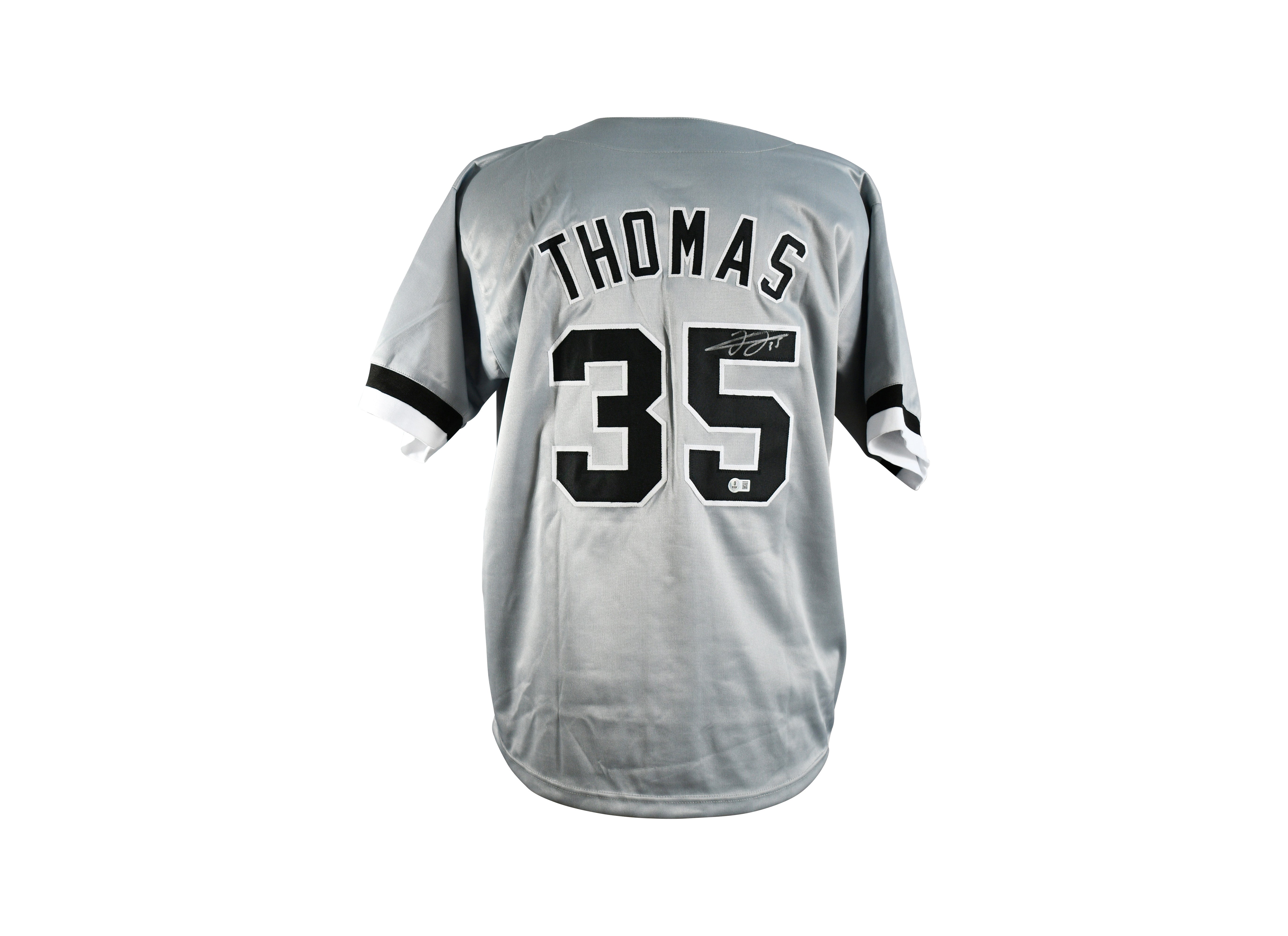 Frank Thomas Signed Grey White Sox Jersey