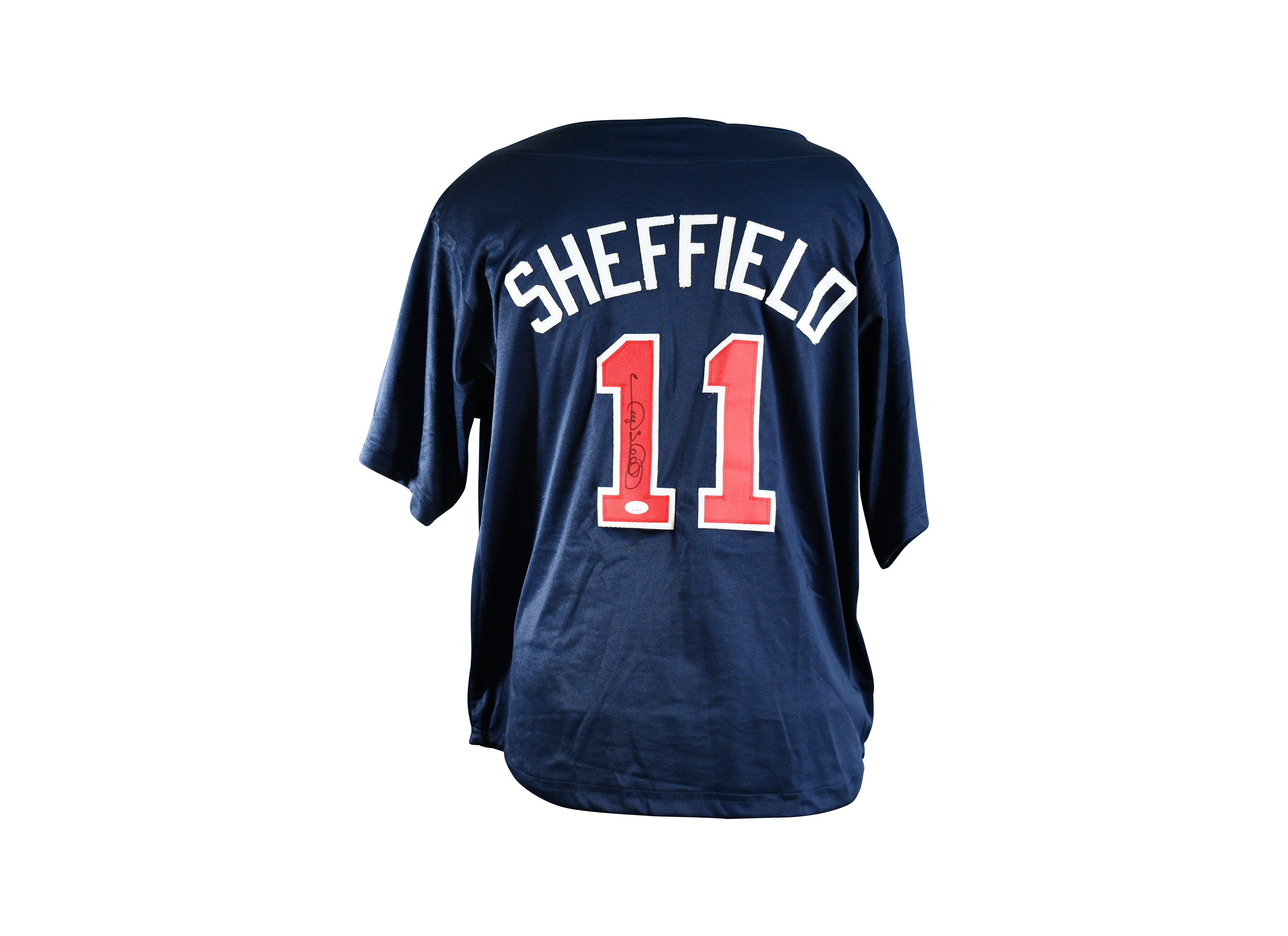 Gary Sheffield Signed Atlanta Braves jersey