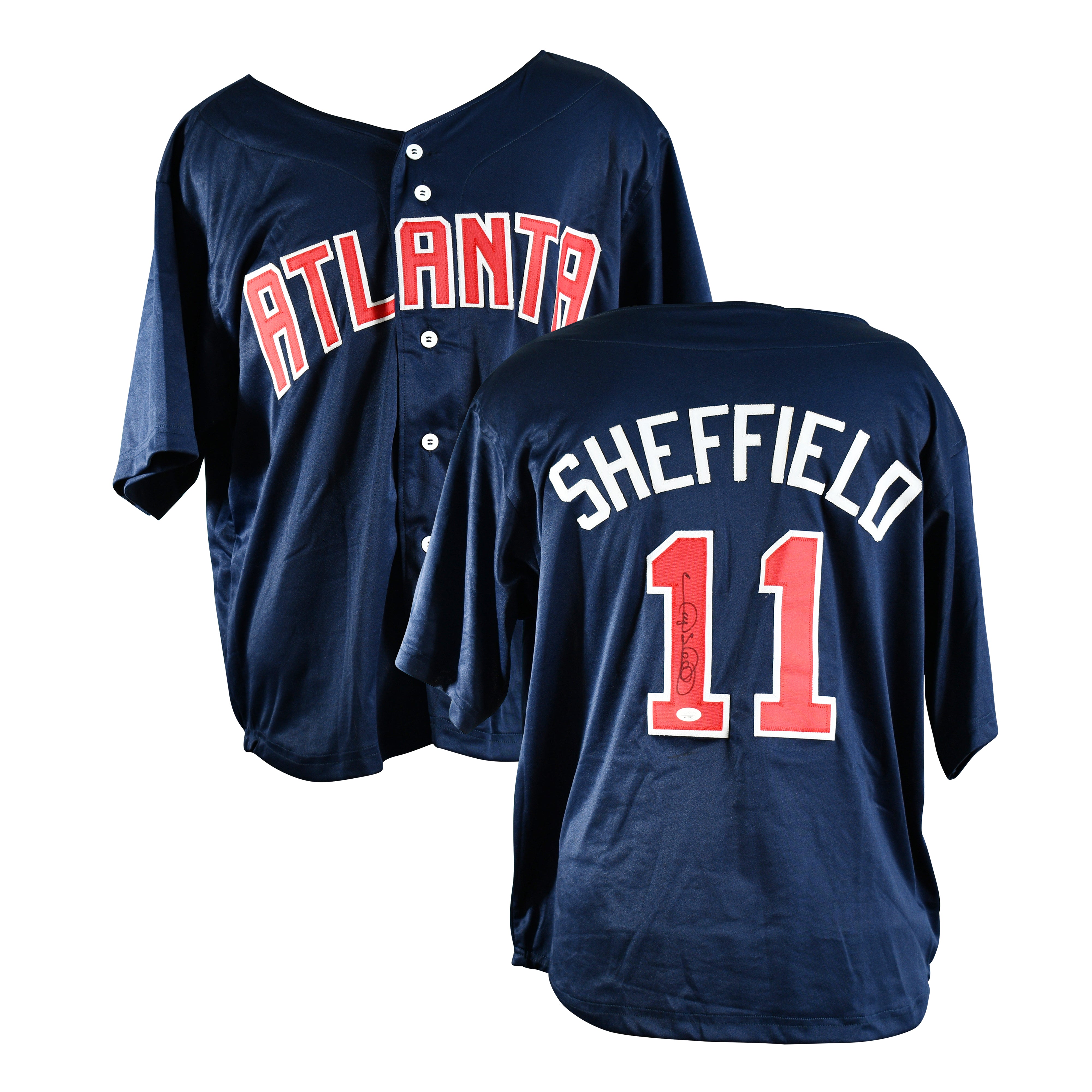Gary Sheffield Signed Atlanta Braves jersey