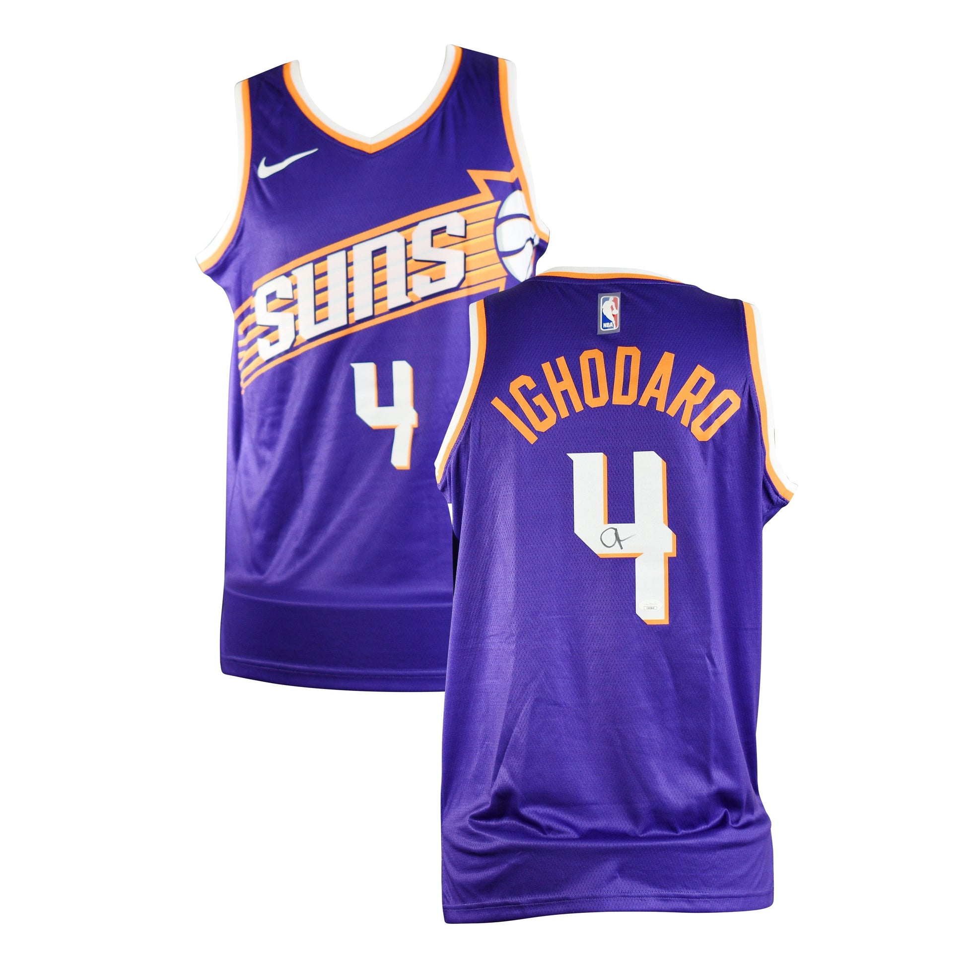 Oso Ighodaro Signed Suns Jersey authentic-signatures