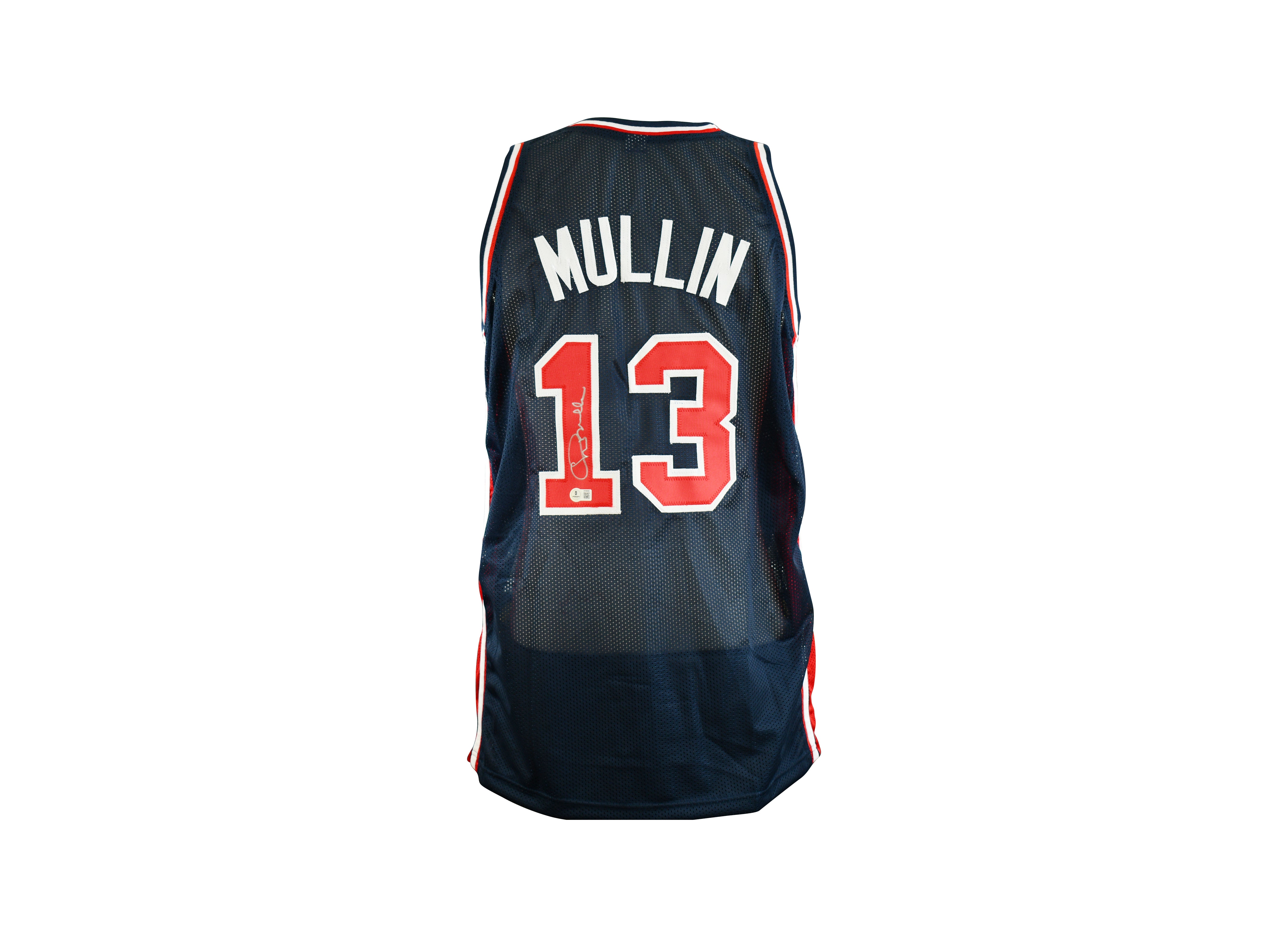 Chris Mullin Signed Team USA Jersey