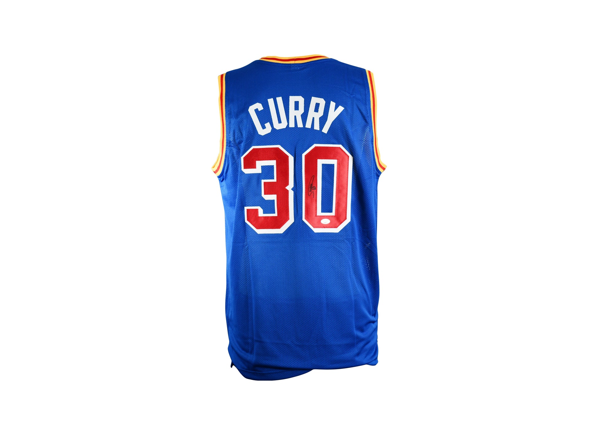 Maillot Custom Golden State Warriors signé par Stephen Curry, certifié par JSA authentic-signatures