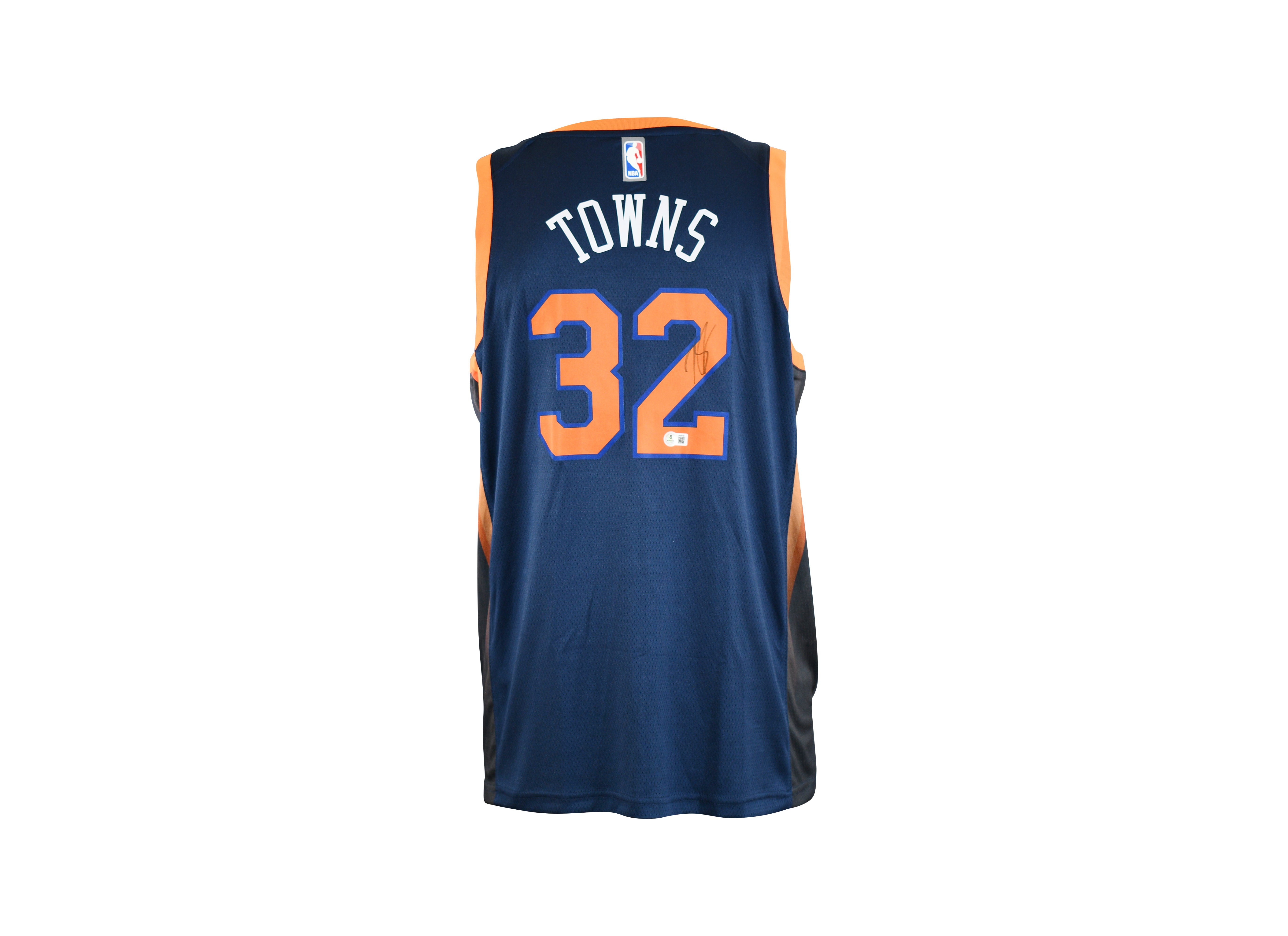 Karl-Anthony Towns Signed New York Knicks Jersey