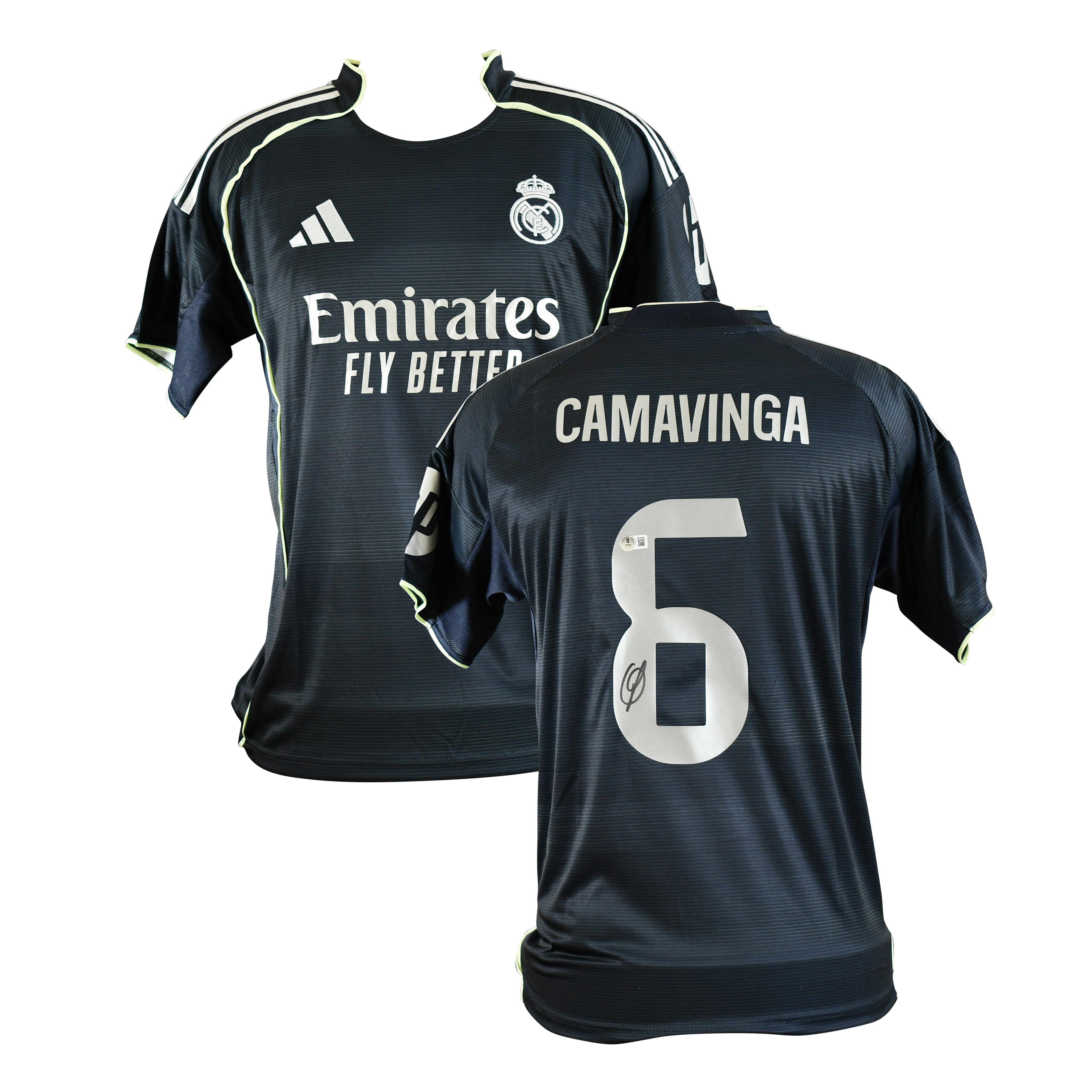 Eduardo Camavinga Signed Black Real Madrid Jersey