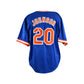 Howard Johnson Signed  New York Mets Jersey Inscribed "3x30/30", "1986 WS Champs" & "Mets HOF 2023".Certified by AWN authentic-signatures