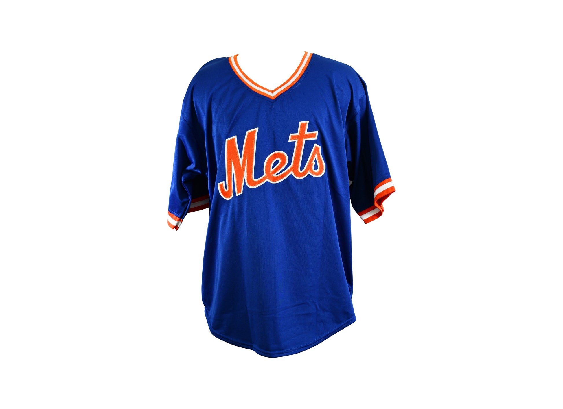 Howard Johnson Signed  New York Mets Jersey Inscribed "3x30/30", "1986 WS Champs" & "Mets HOF 2023".Certified by AWN authentic-signatures