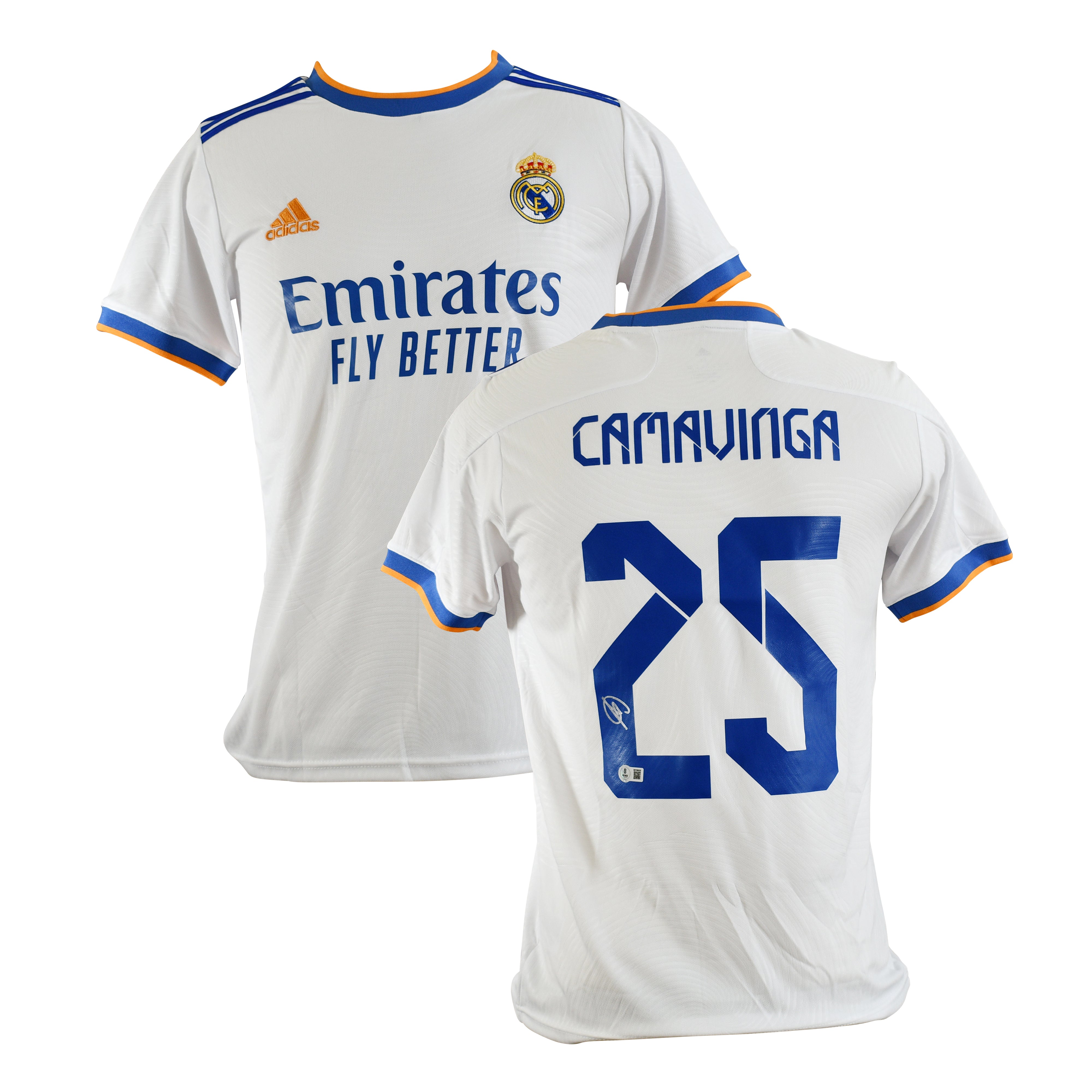 Eduardo Camavinga Signed Real Madrid Jersey