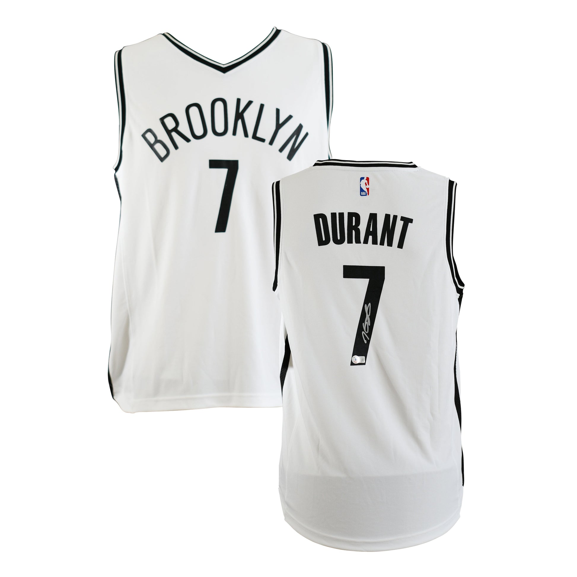 Kevin Durant Signed Brooklyn Nets Jersey Certified by Beckett authentic-signatures