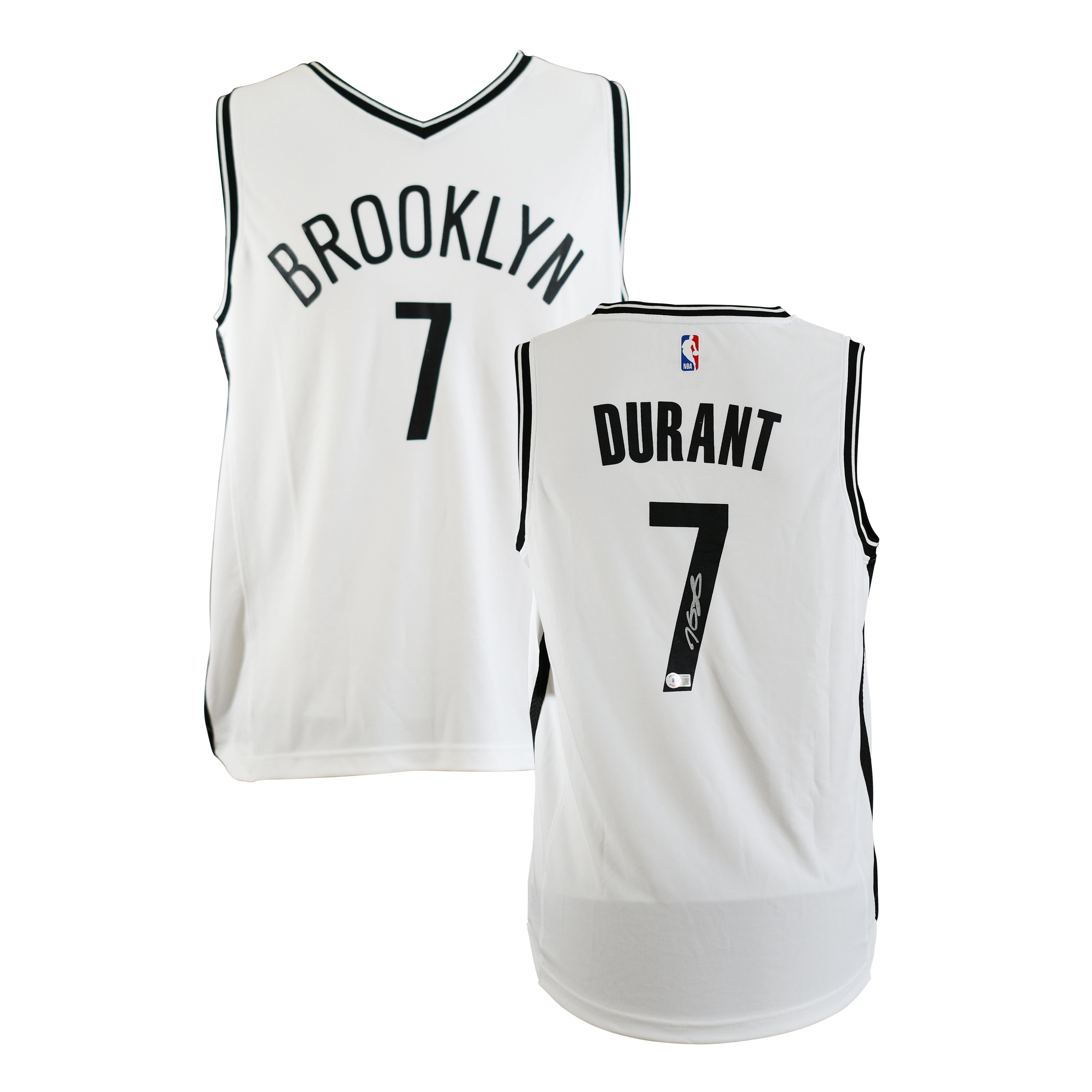 Kevin Durant Signed Brooklyn Nets Jersey