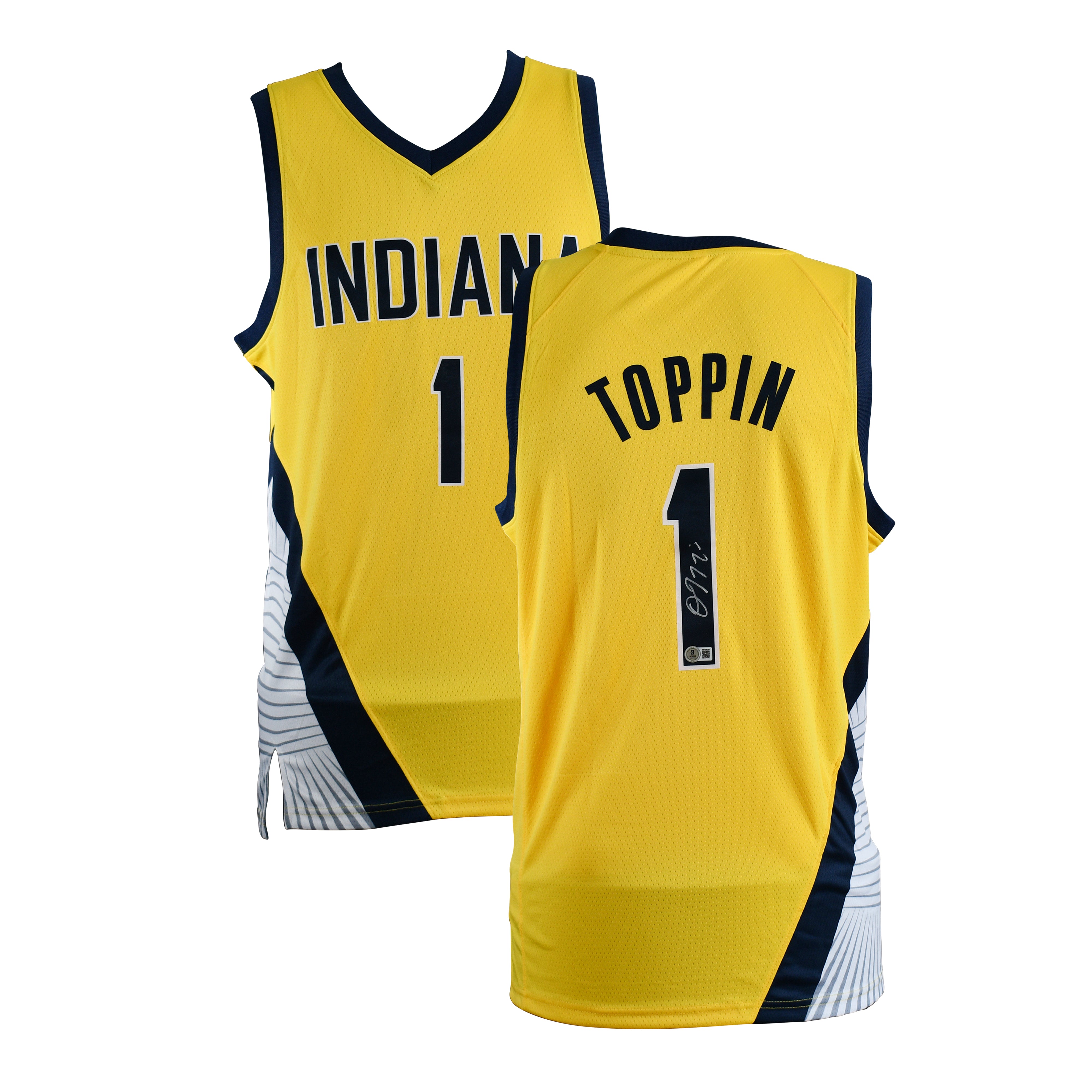Obi Toppin Signed Indiana Pacers Jersey