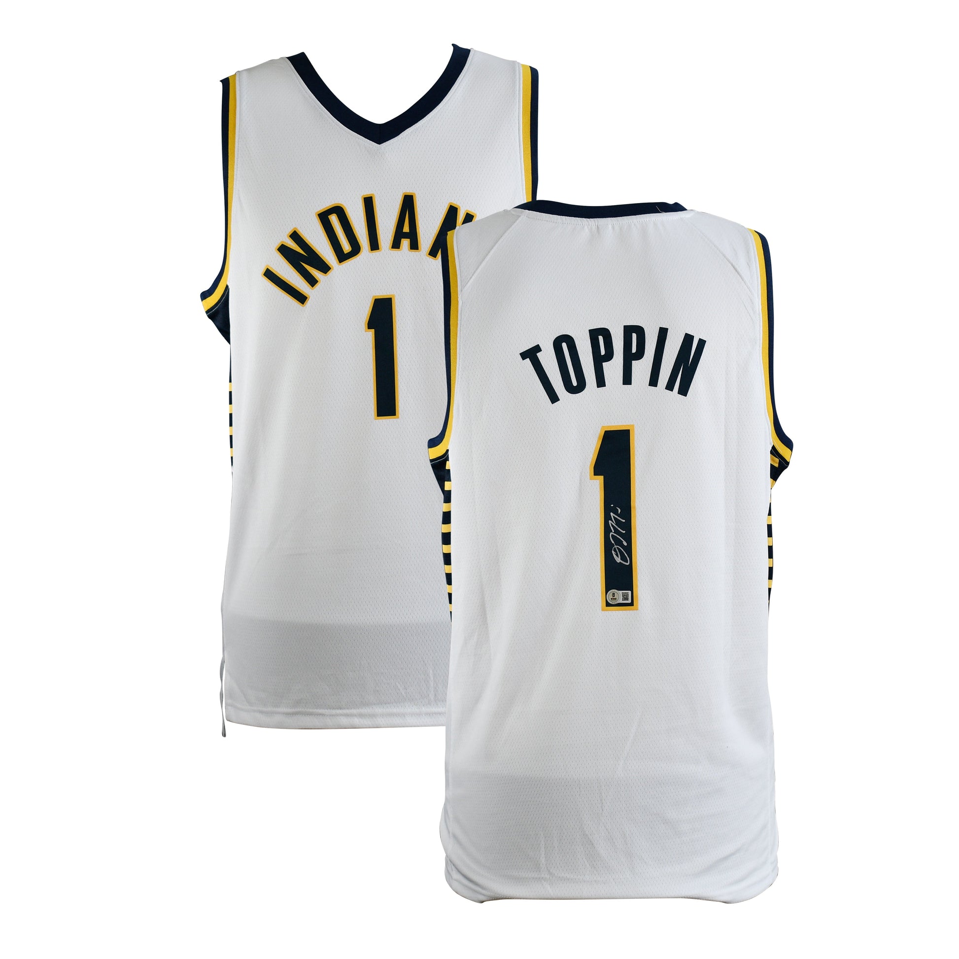 Obi Toppin Signed Indiana Pacers Jersey authentic-signatures