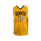 Maillot Custom Exterieur Denver Nuggets signe par Nikola Jokic certifie par JSA authentic-signatures
