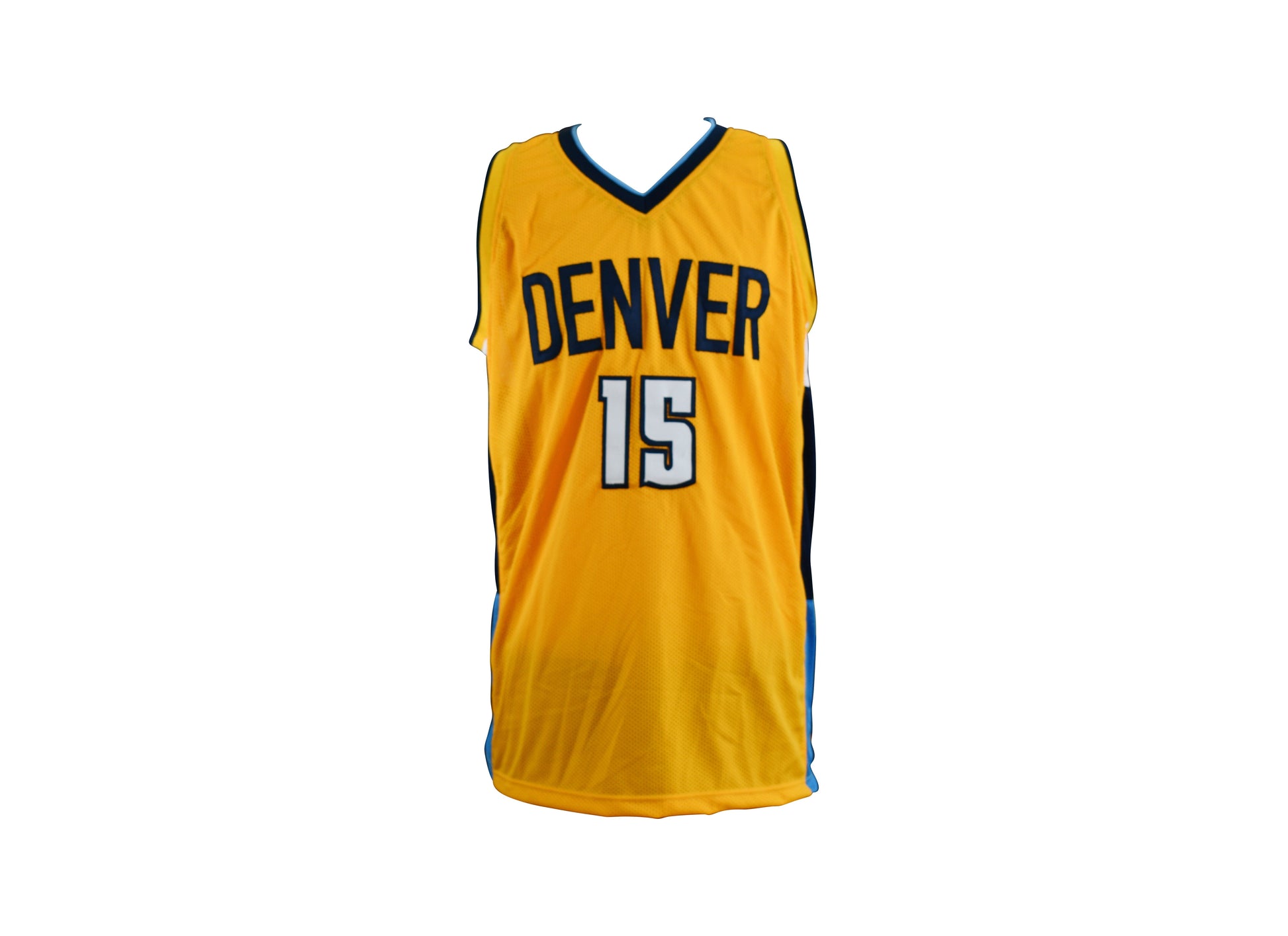 Maillot Custom Exterieur Denver Nuggets signe par Nikola Jokic certifie par JSA authentic-signatures