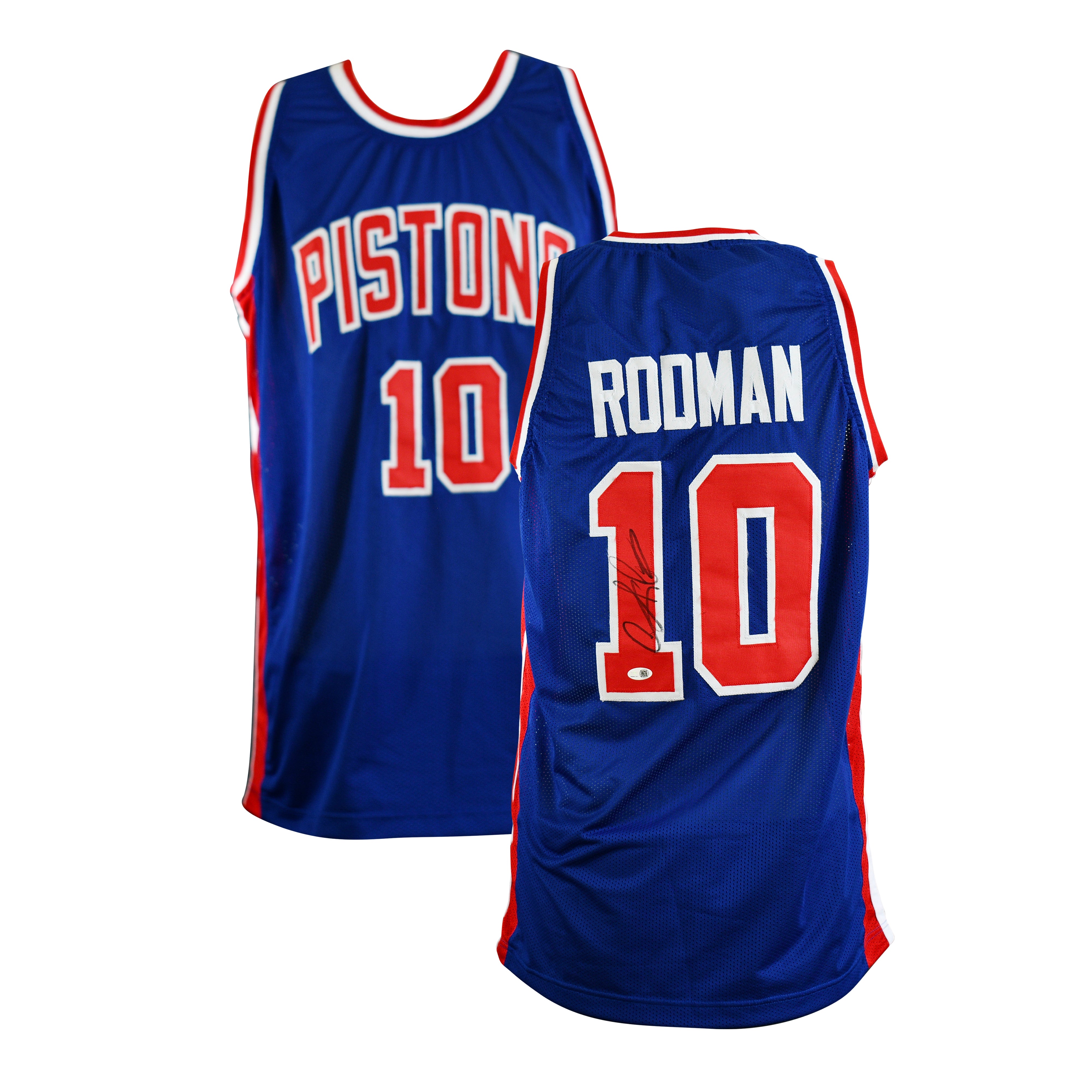 Dennis Rodman Signed Detroit Pistons Jersey